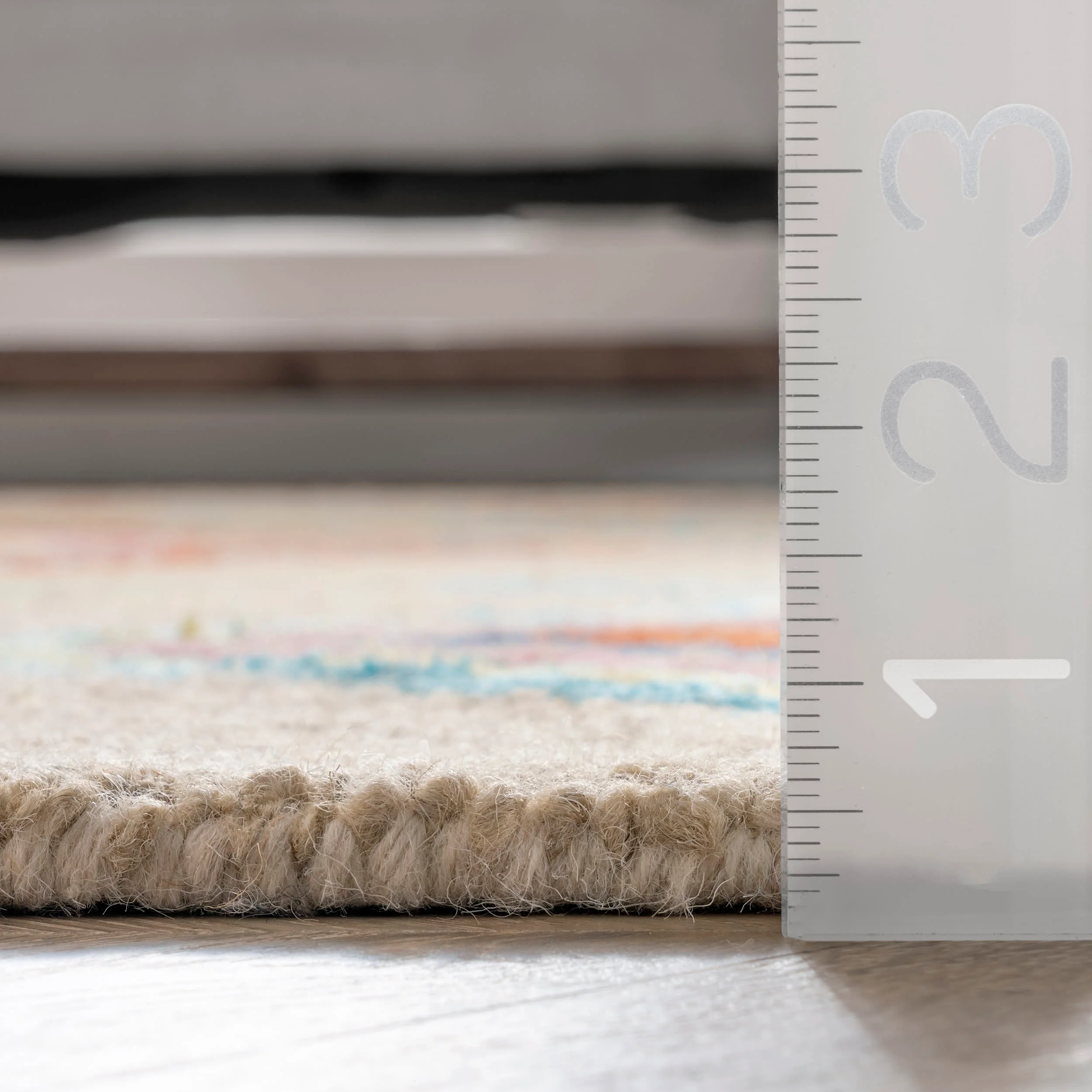 Ezra Moroccan Diamond Rug | Ivory - Image 5