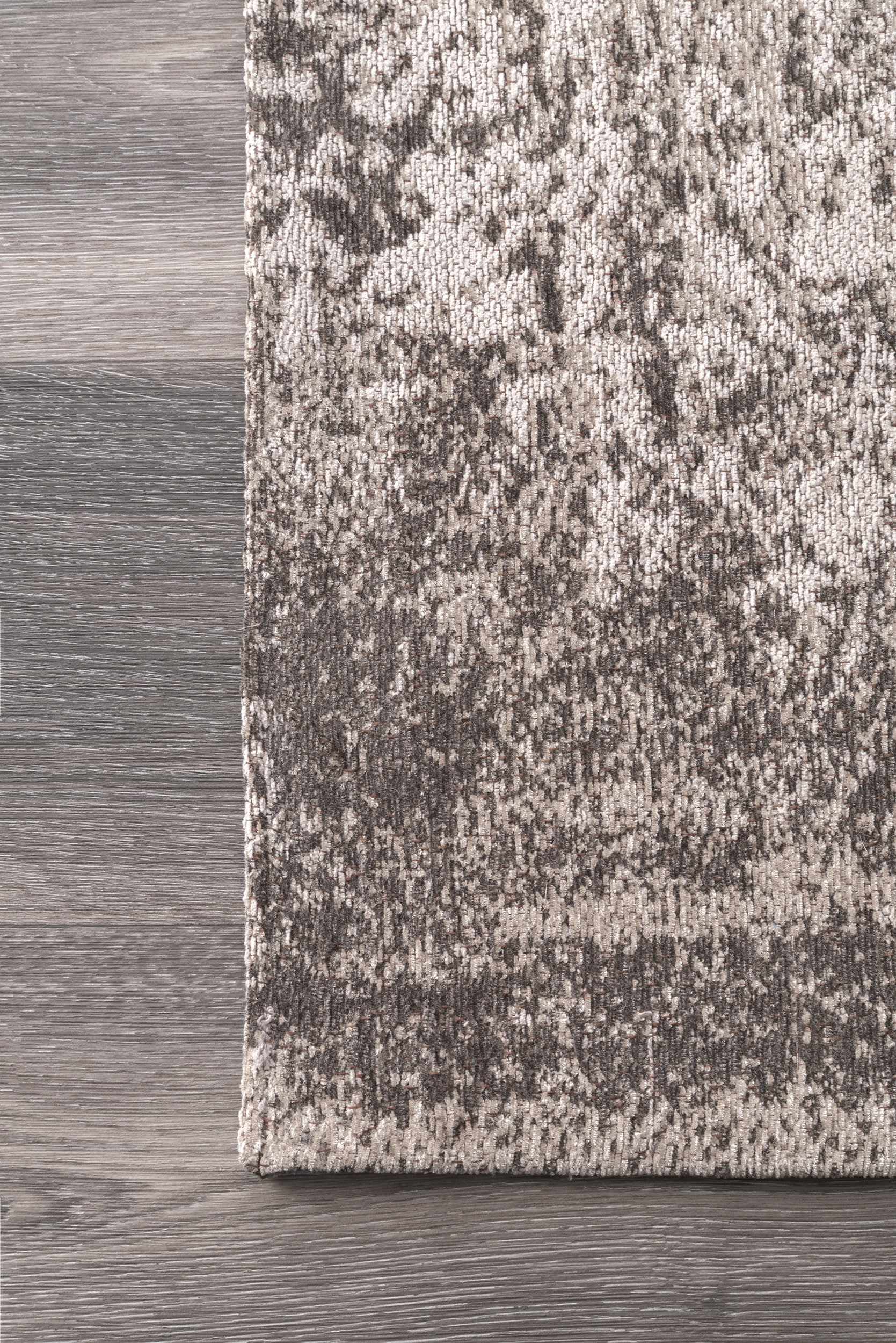 Faded Abstract Rug | Grey - Image 3