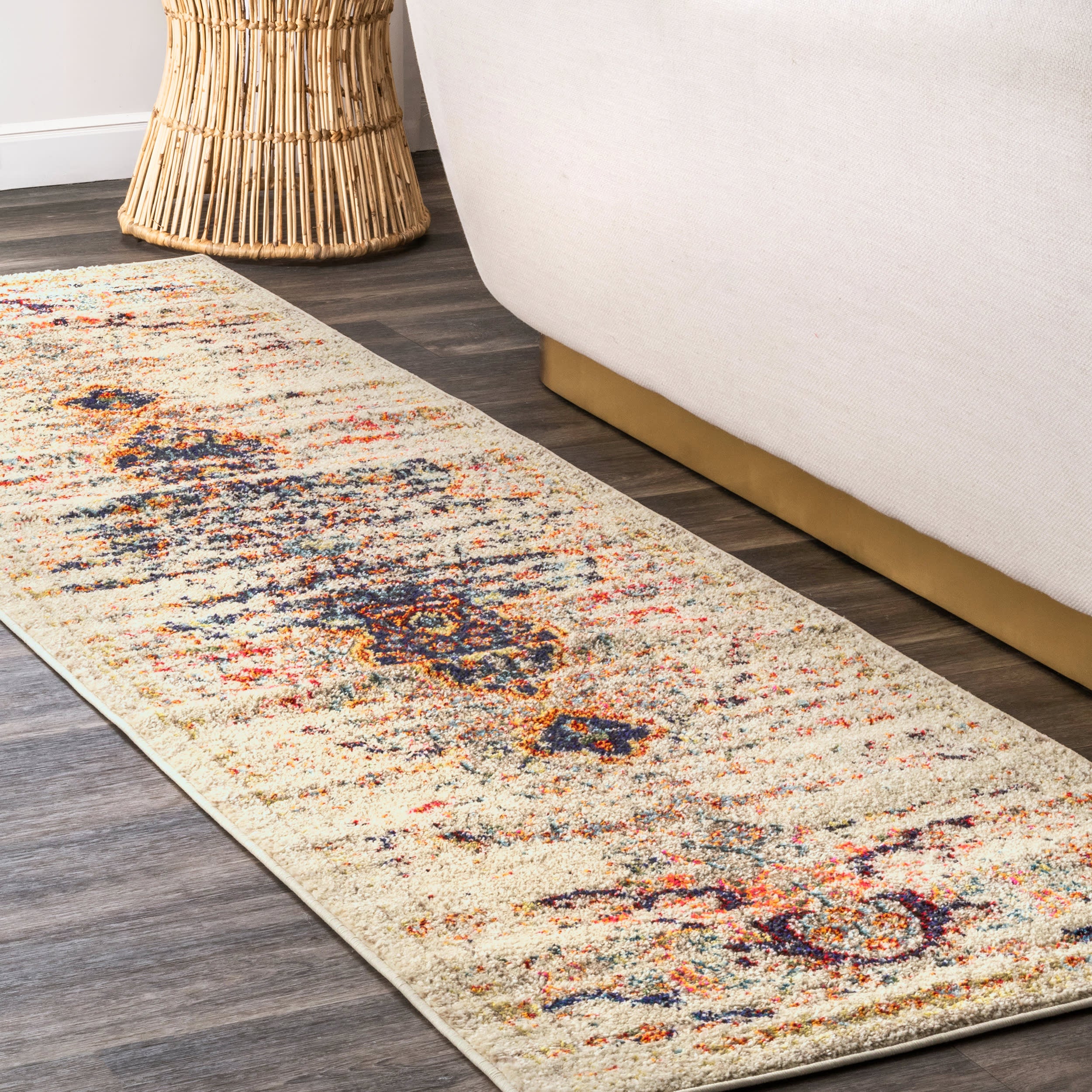 Faded Gothic Medallion Rug | Sand - Image 2