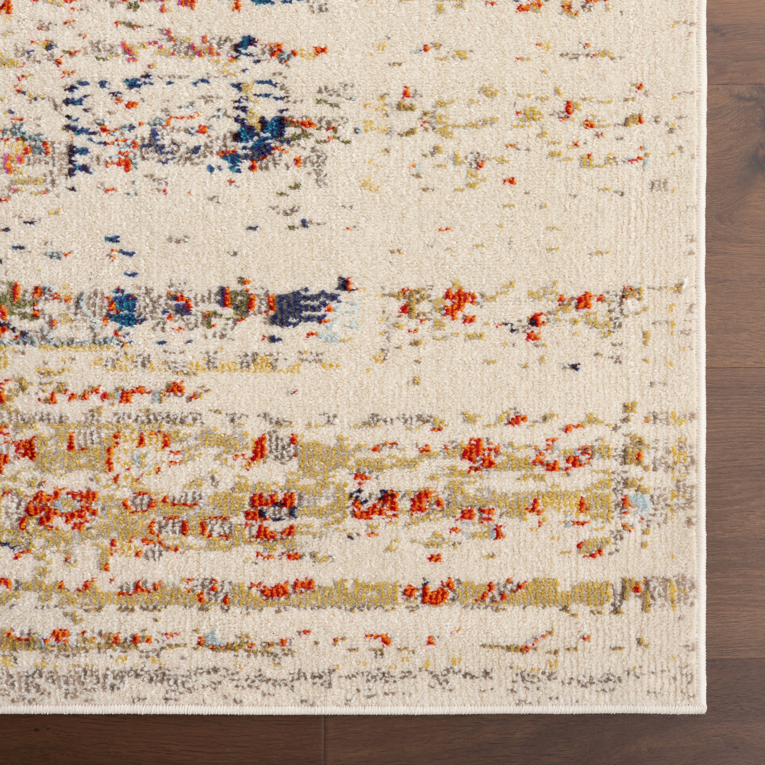 Faded Gothic Medallion Rug | Sand - Image 4