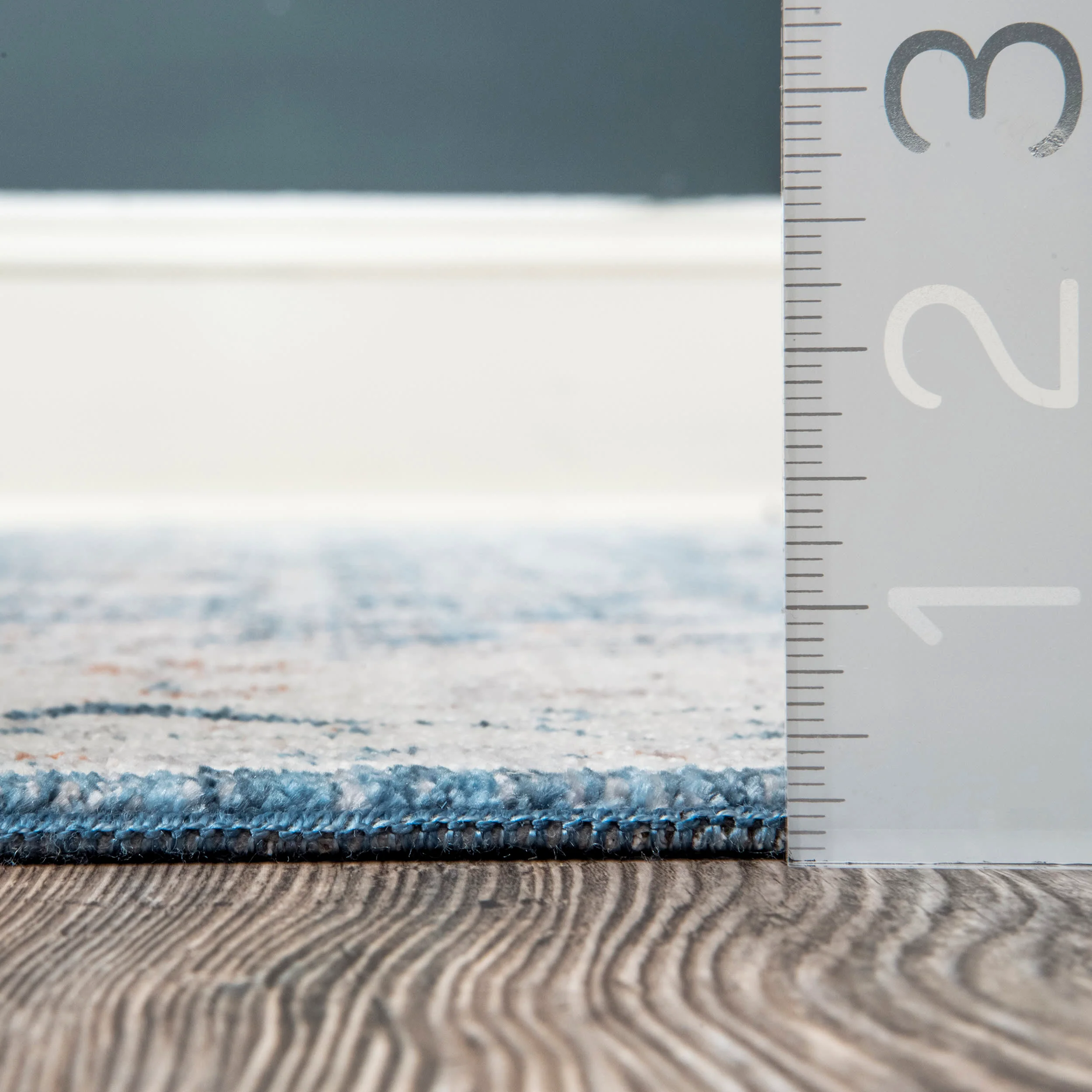 Faded Persian Rug | Blue - Image 5