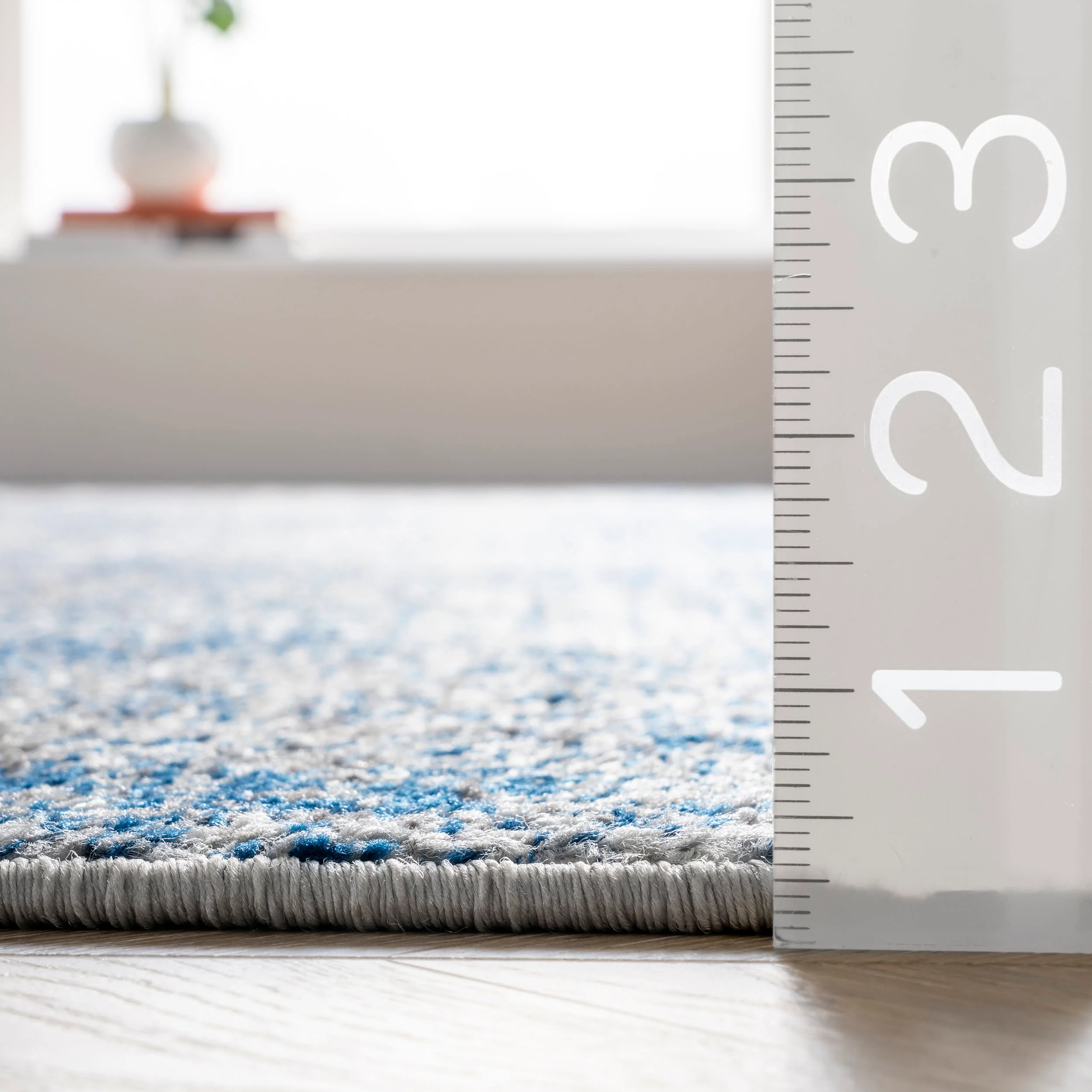 Faded Shadow Mystique Rug | Blue - Image 5