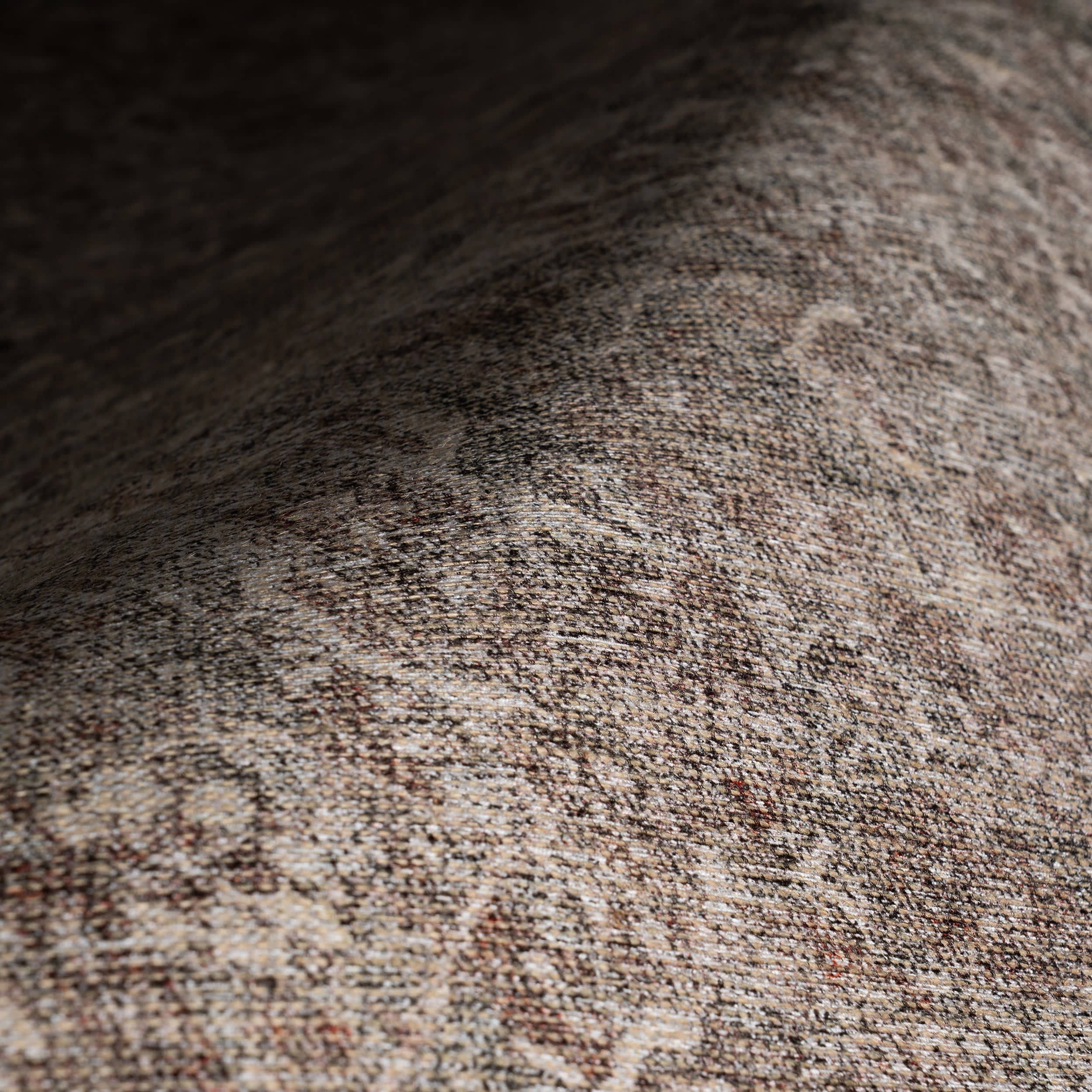 Fair Hills Antiqued Jute-Blend Rug | Rust - Image 3