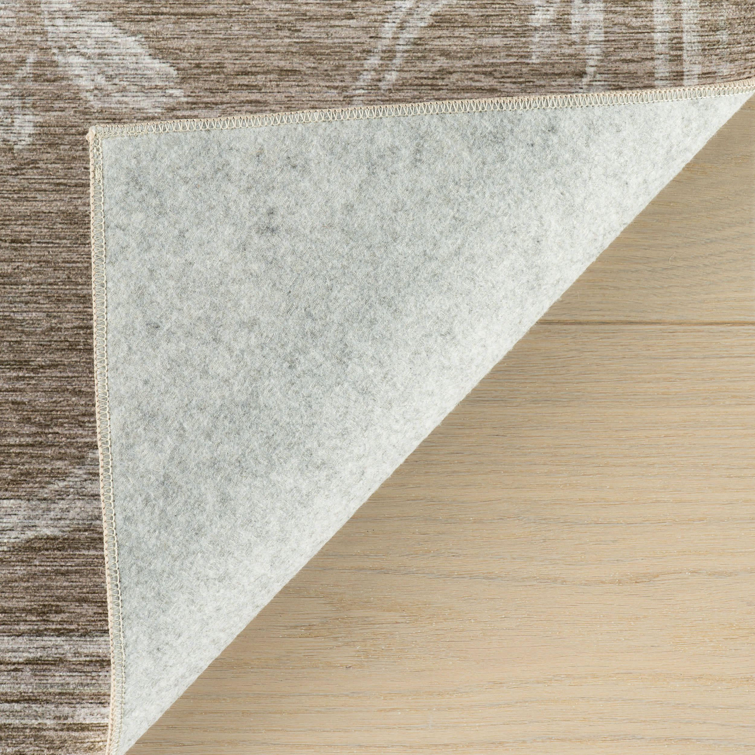 Fanesey Floral Farmhouse Washable Rug | Beige - Image 6
