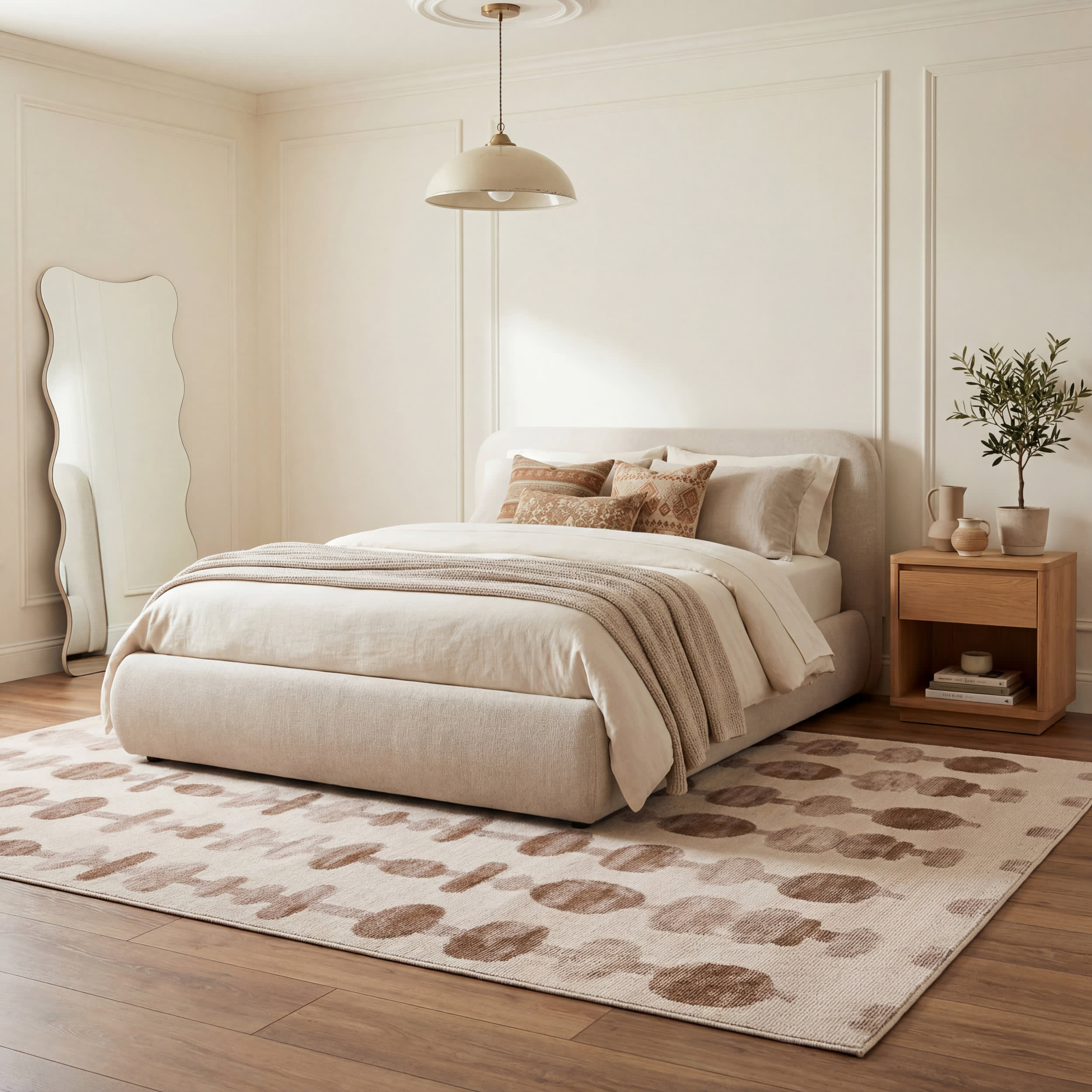 Fanice Bohemian Washable Rug | Brown - Image 10