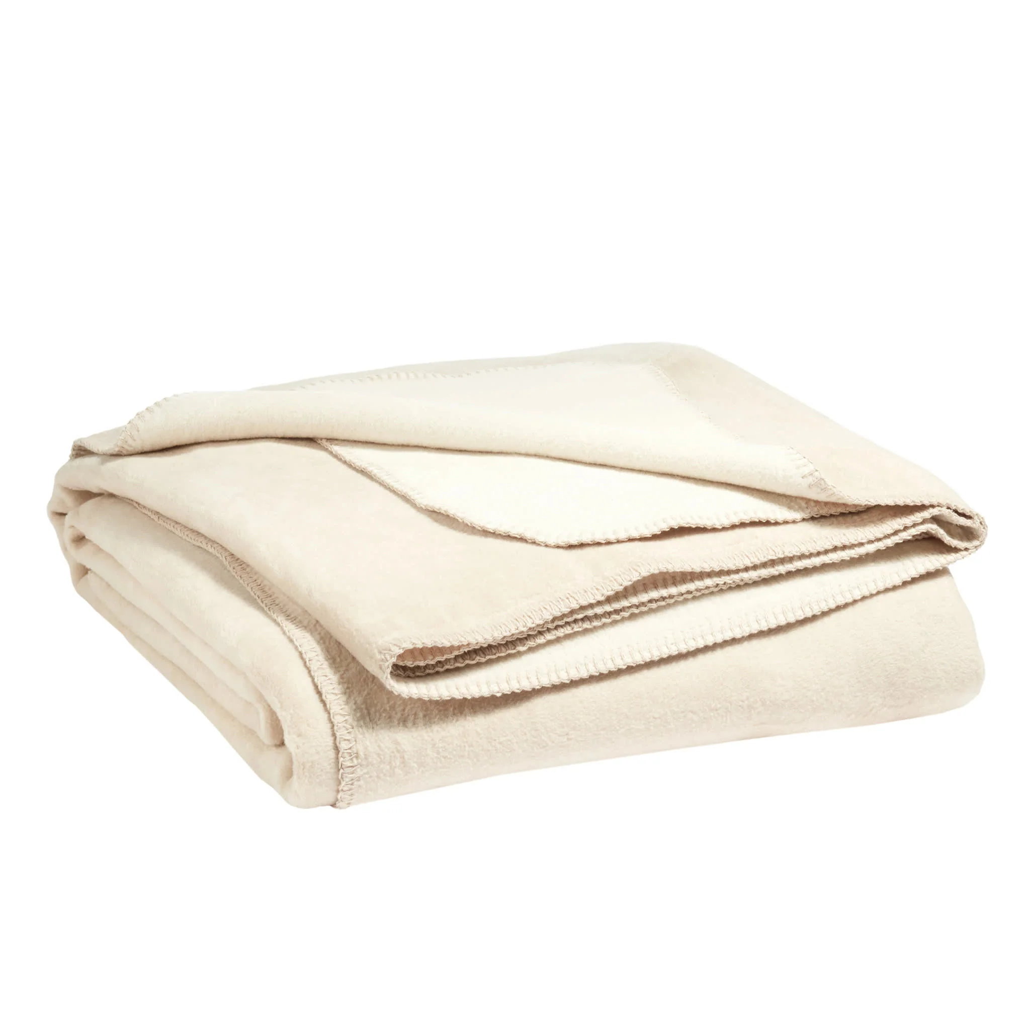 Faro Fleece Blanket | Natural - Image 3