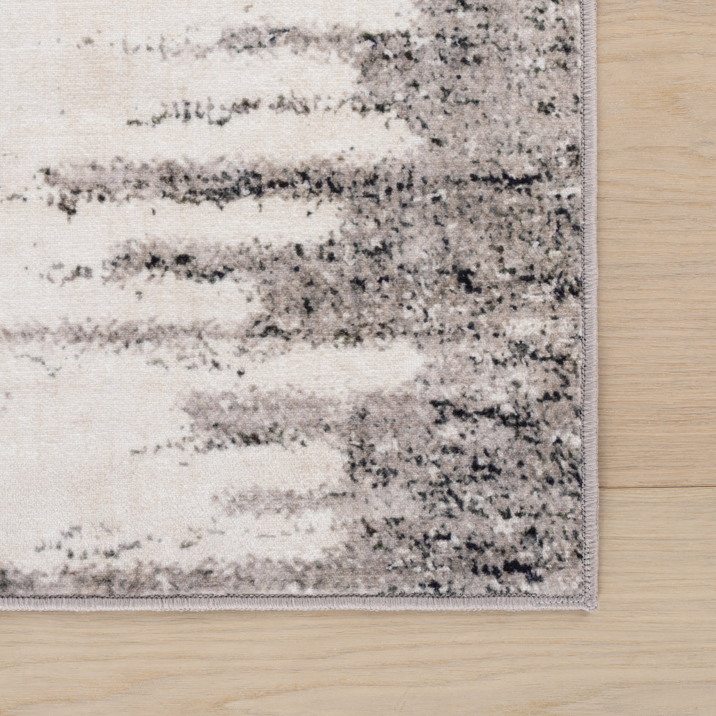 Fauzi Bohemian Washable Rug | Ivory - Image 4