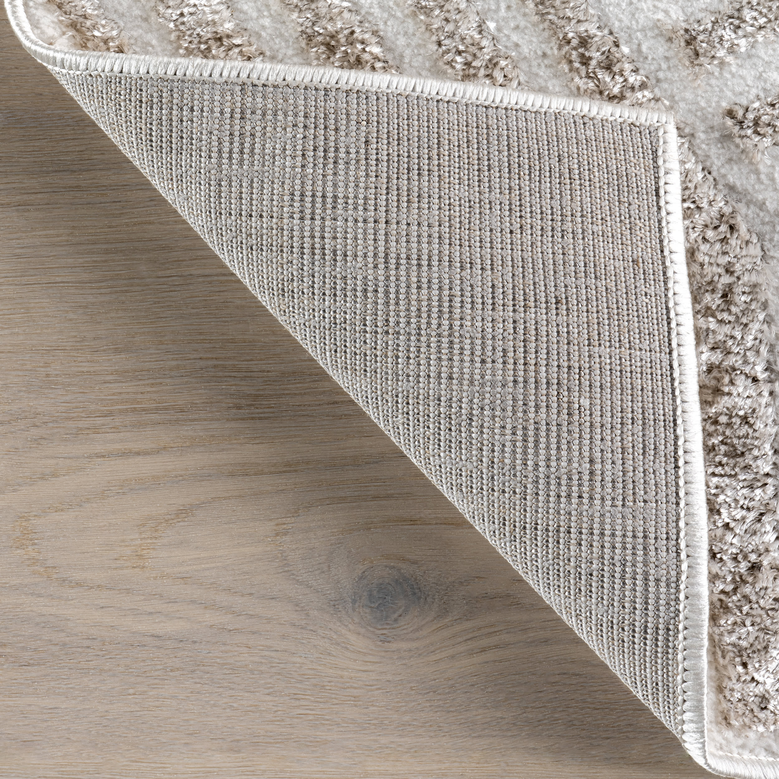 Faya Geometric Rug | Beige - Image 7