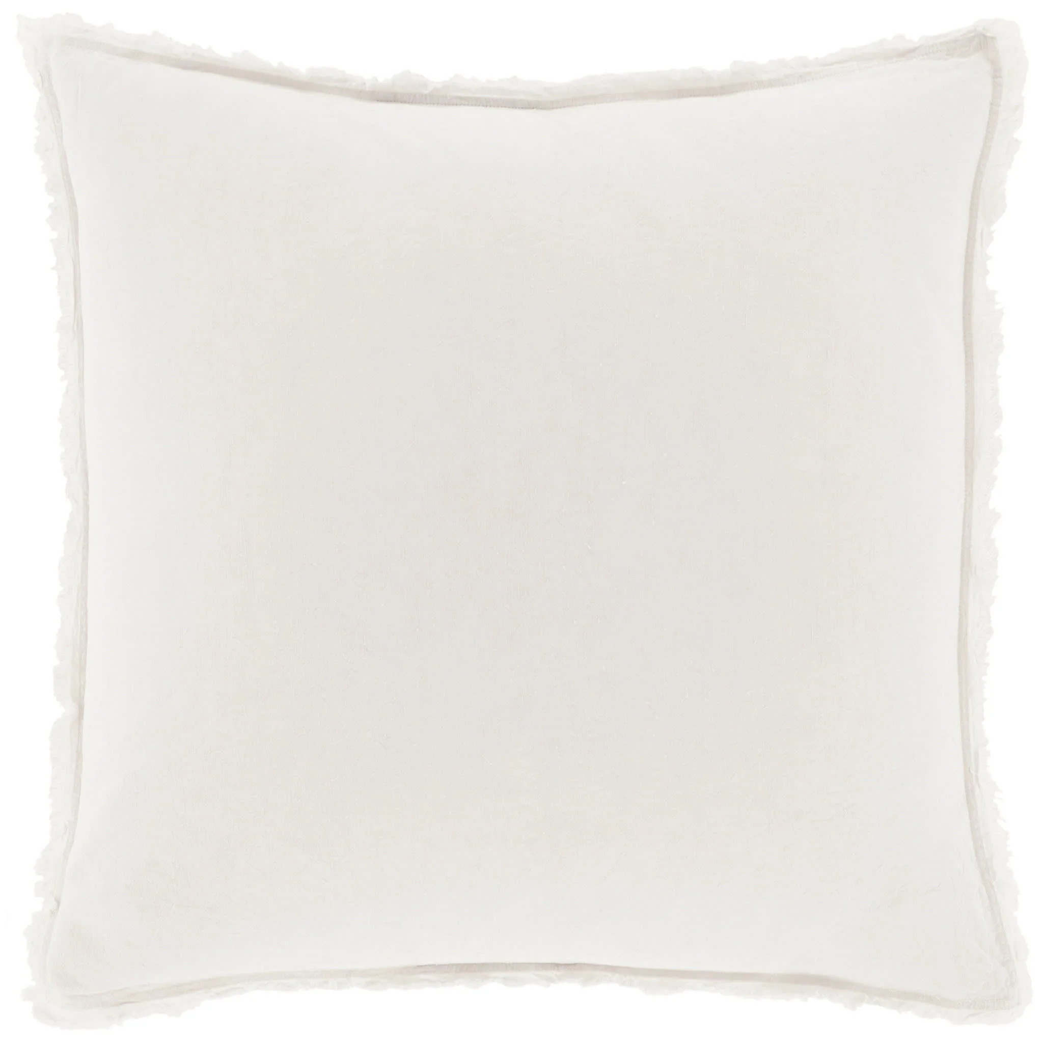 Faye Linen Sham | Dove White - Image 7