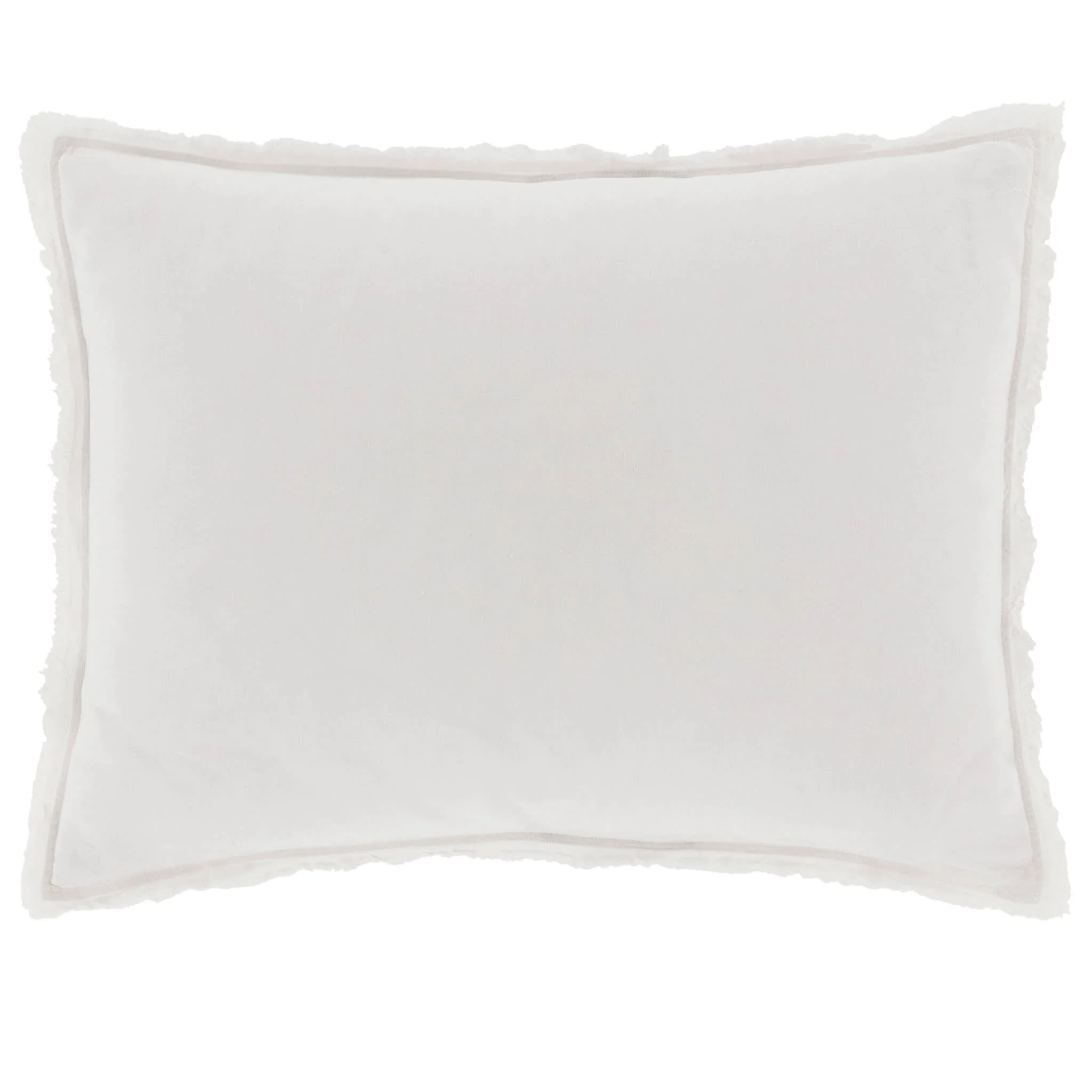 Faye Linen Sham | Plaster - Image 3