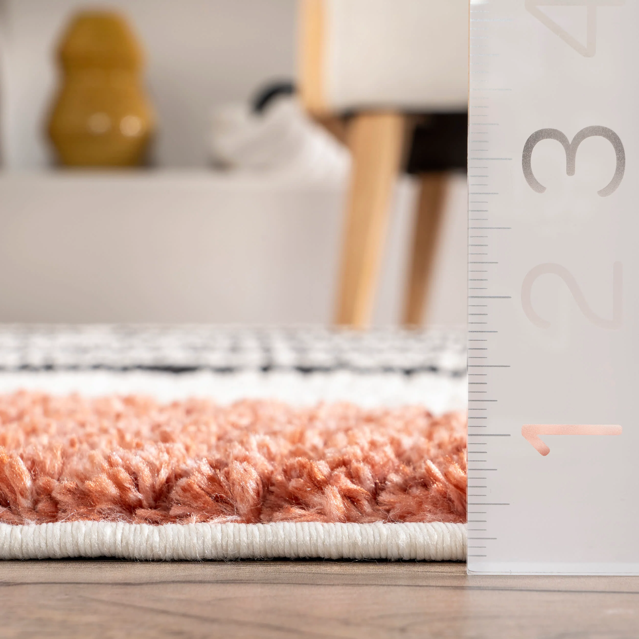 Felicity Modern Pebbles Rug | Beige - Image 5