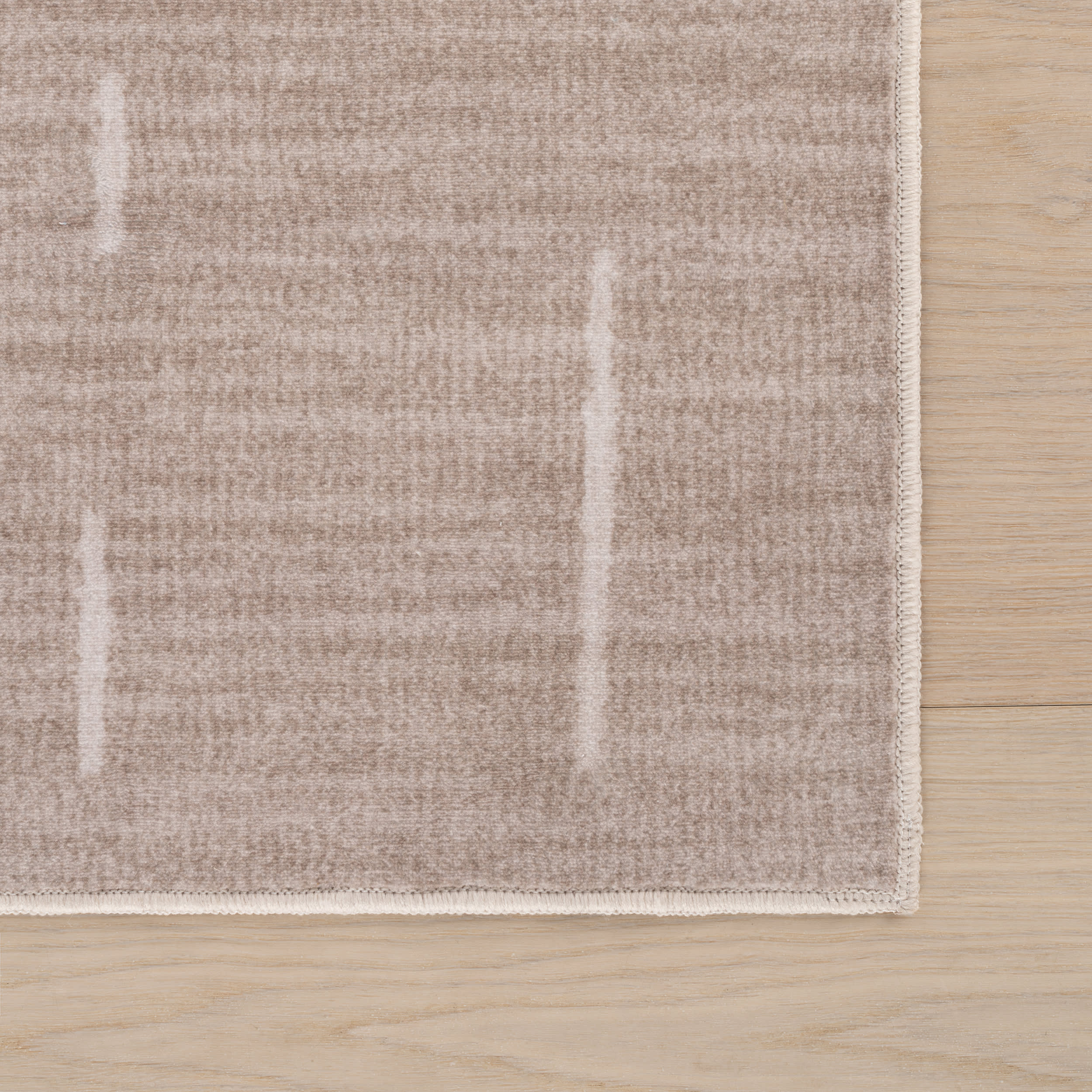Fenni Moroccan Washable Rug | Sand - Image 4