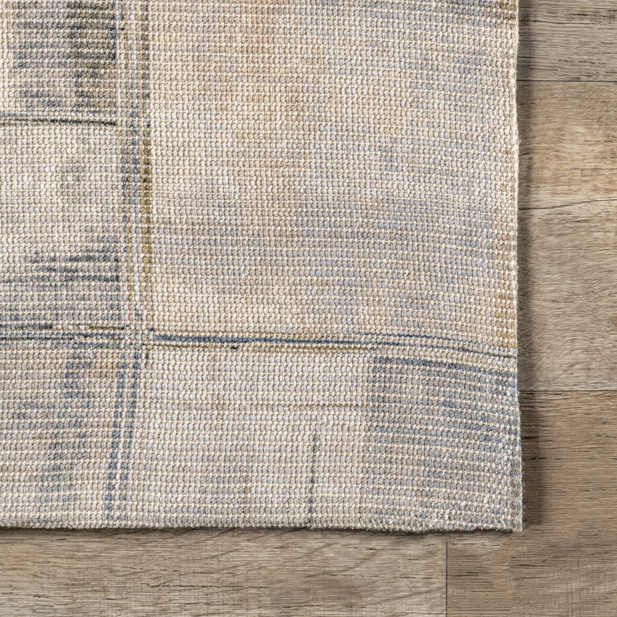 Fernanda Vintage Cotton Rug | Grey - Image 3
