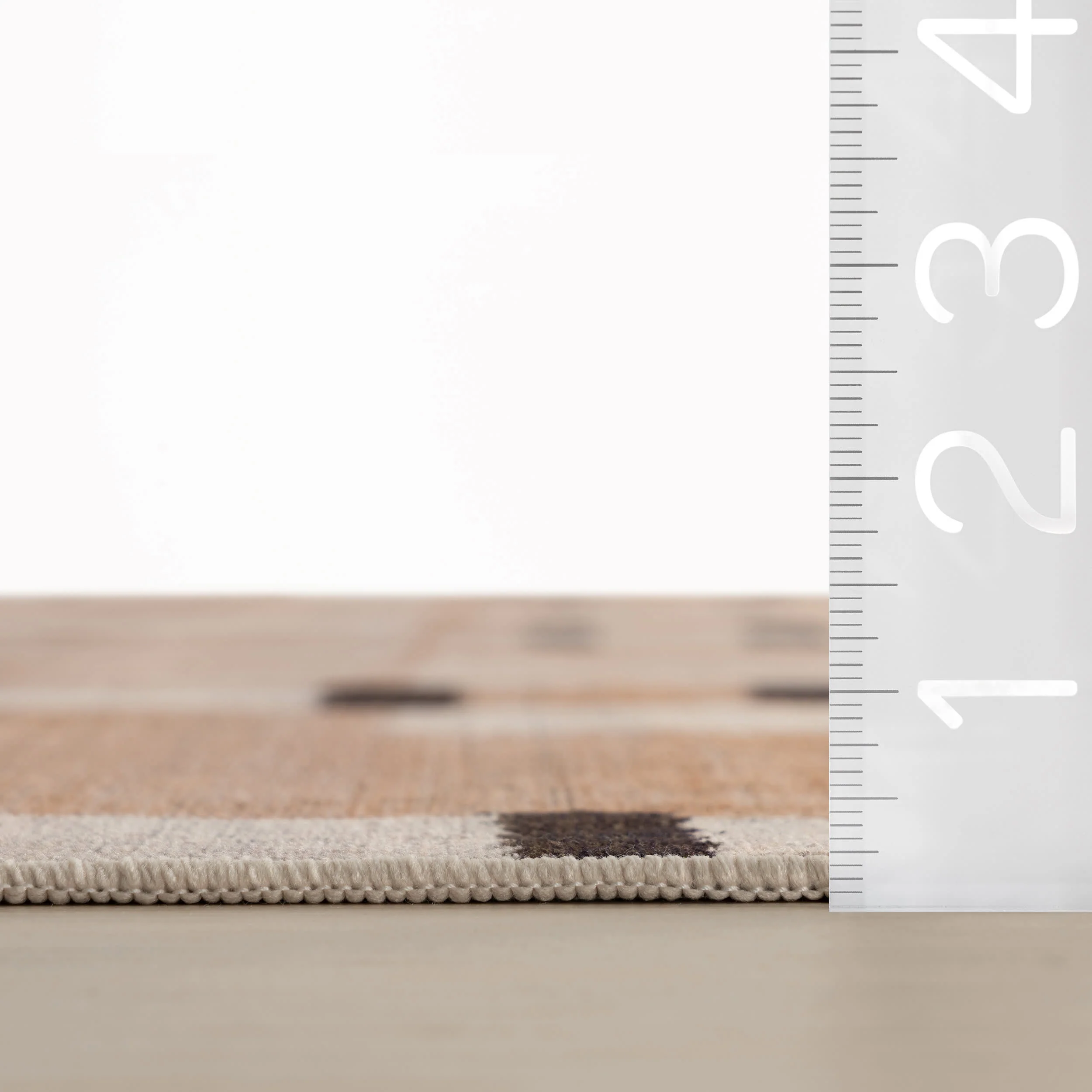 Fexi Bohemian Washable Rug | Natural - Image 6