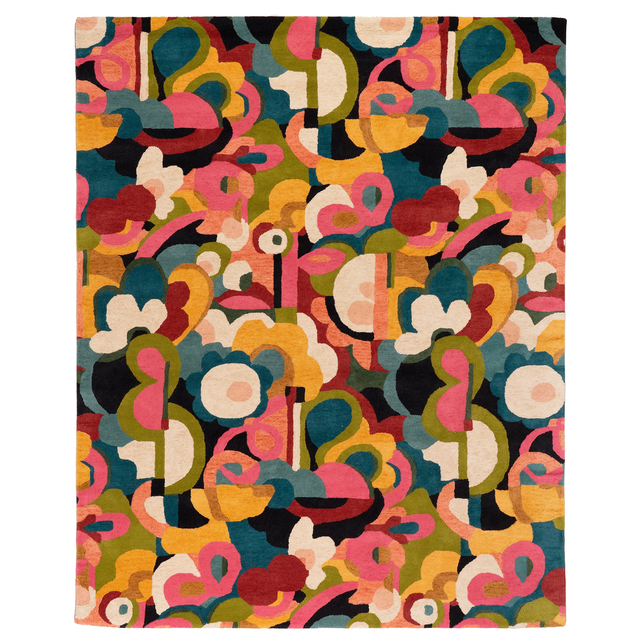 Field of Dreams Hand Tufted Wool Rug | Multi - Image 2