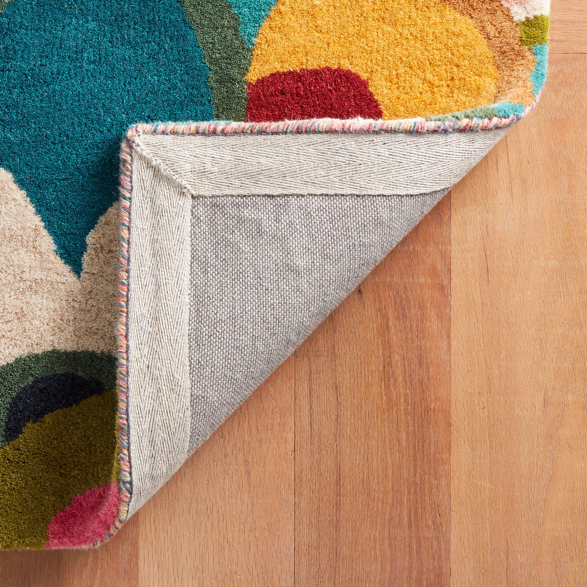 Field of Dreams Hand Tufted Wool Rug | Multi - Image 7