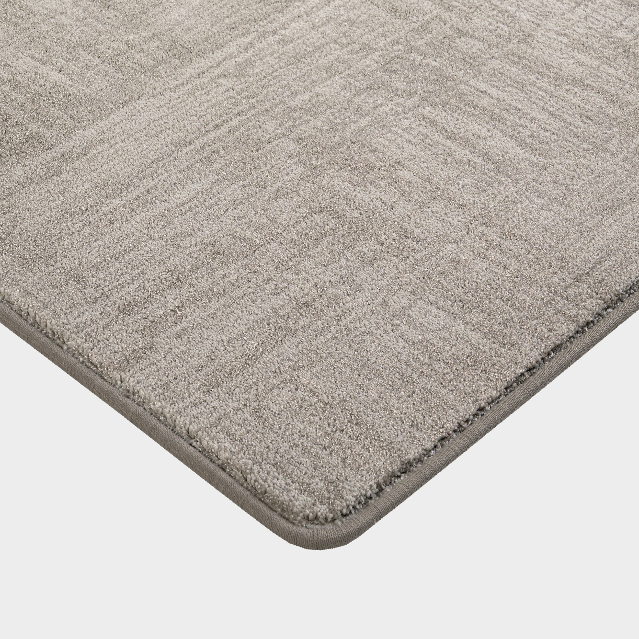 Finch Crosshatch Custom Rug | Grey - Image 2
