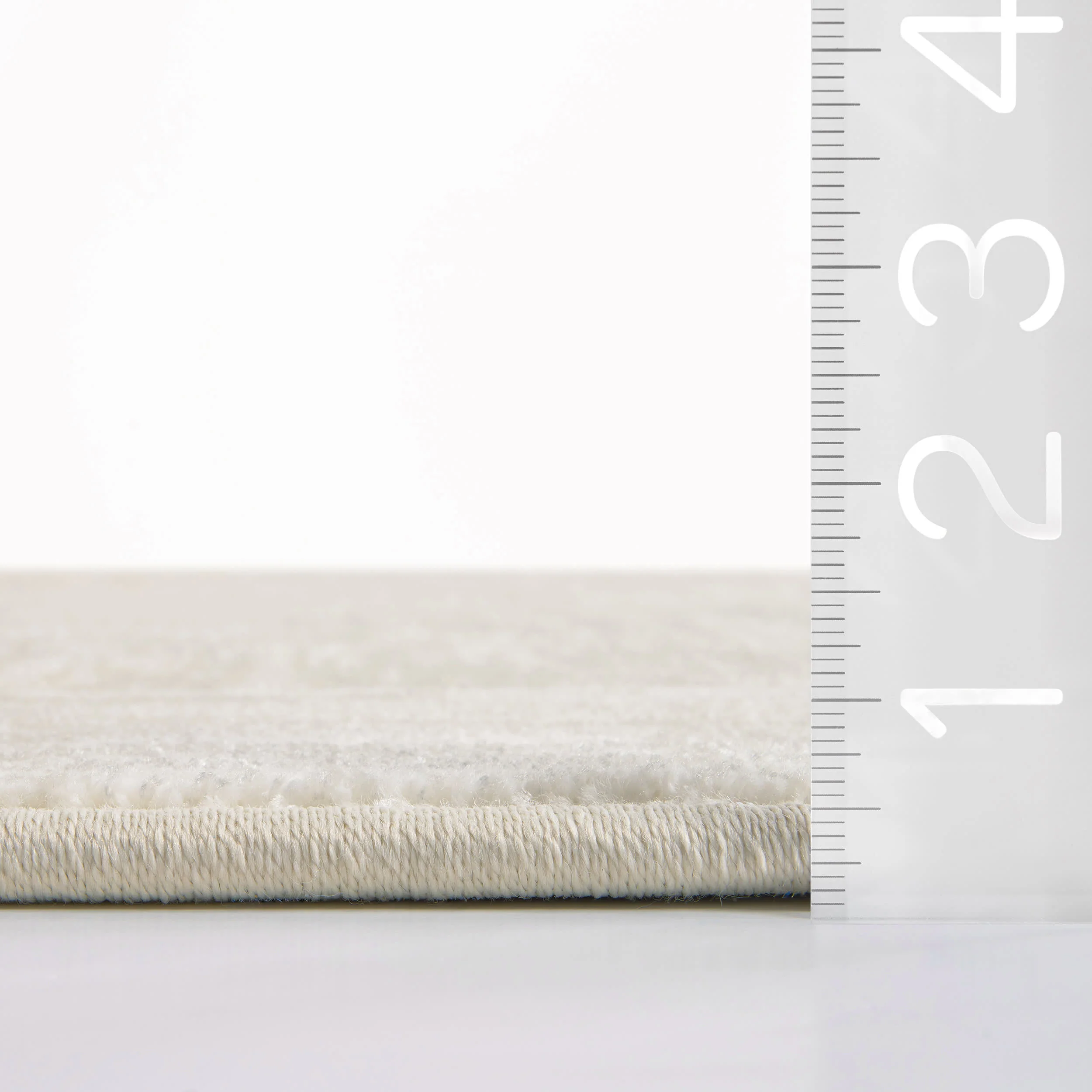 Finch Crosshatch Custom Rug | Off White - Image 3