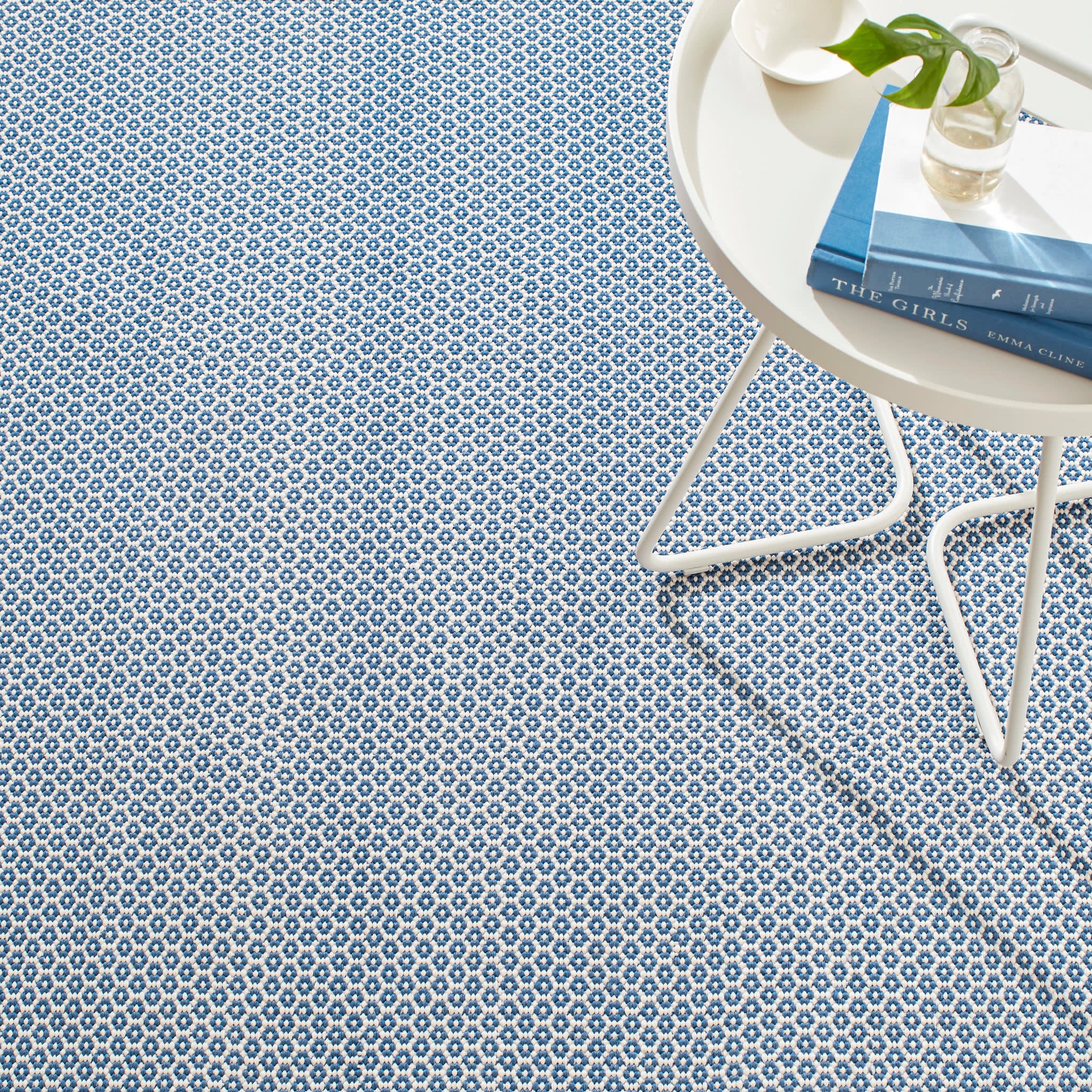 Finn Handwoven Indoor/Outdoor Rug | Denim - Image 4