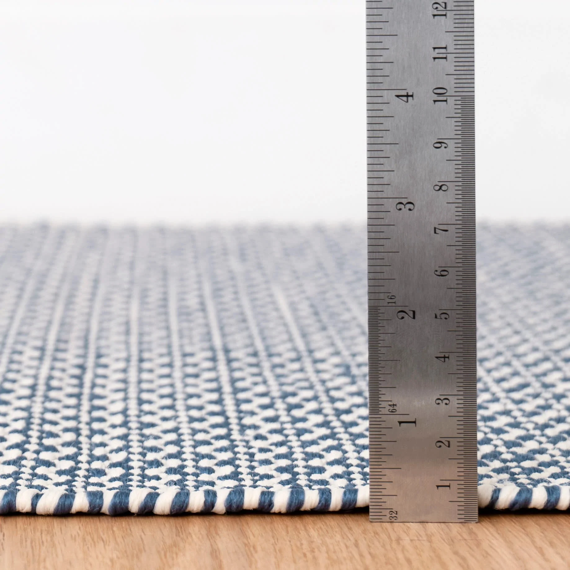 Finn Handwoven Indoor/Outdoor Rug | Denim - Image 5