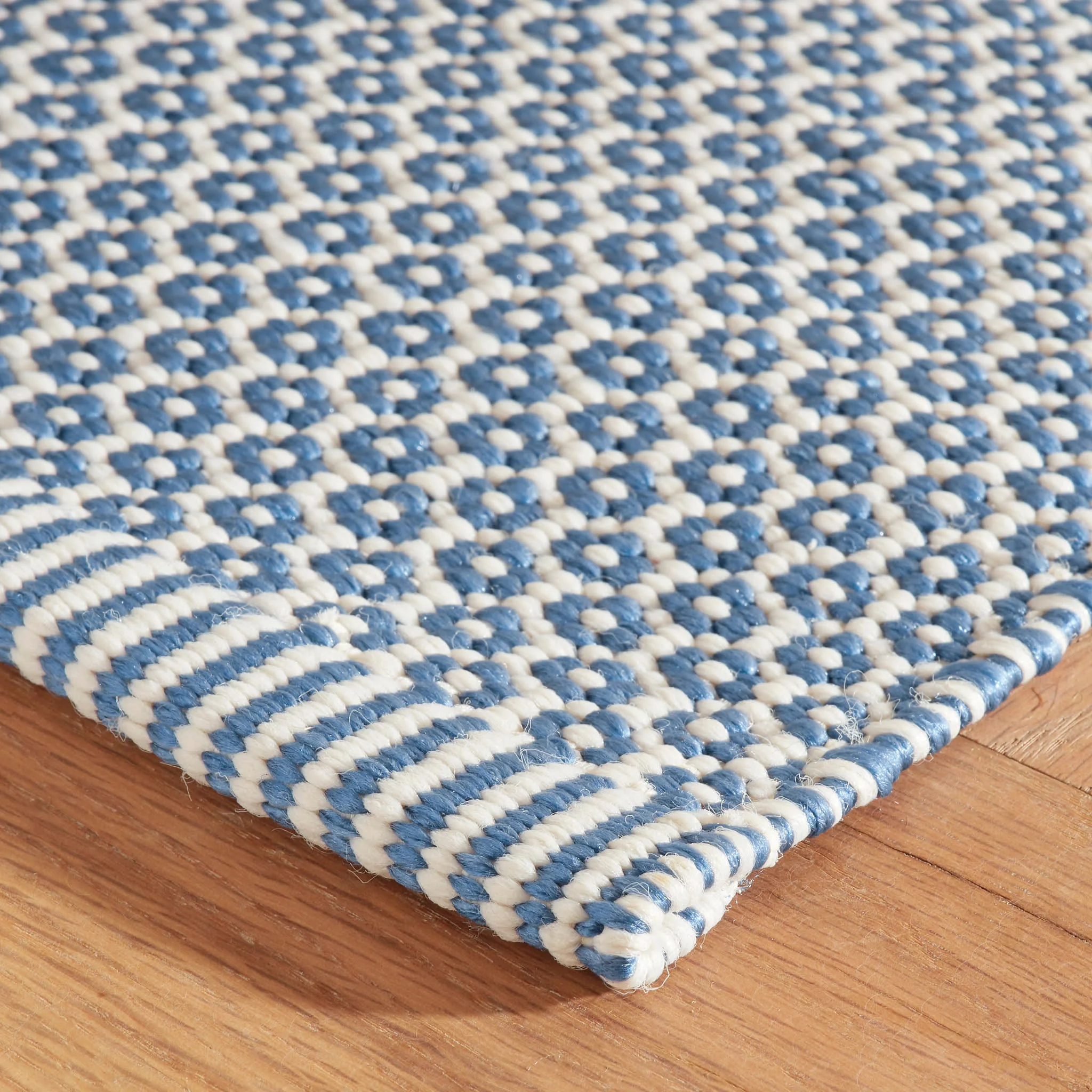 Finn Handwoven Indoor/Outdoor Rug | Denim - Image 6