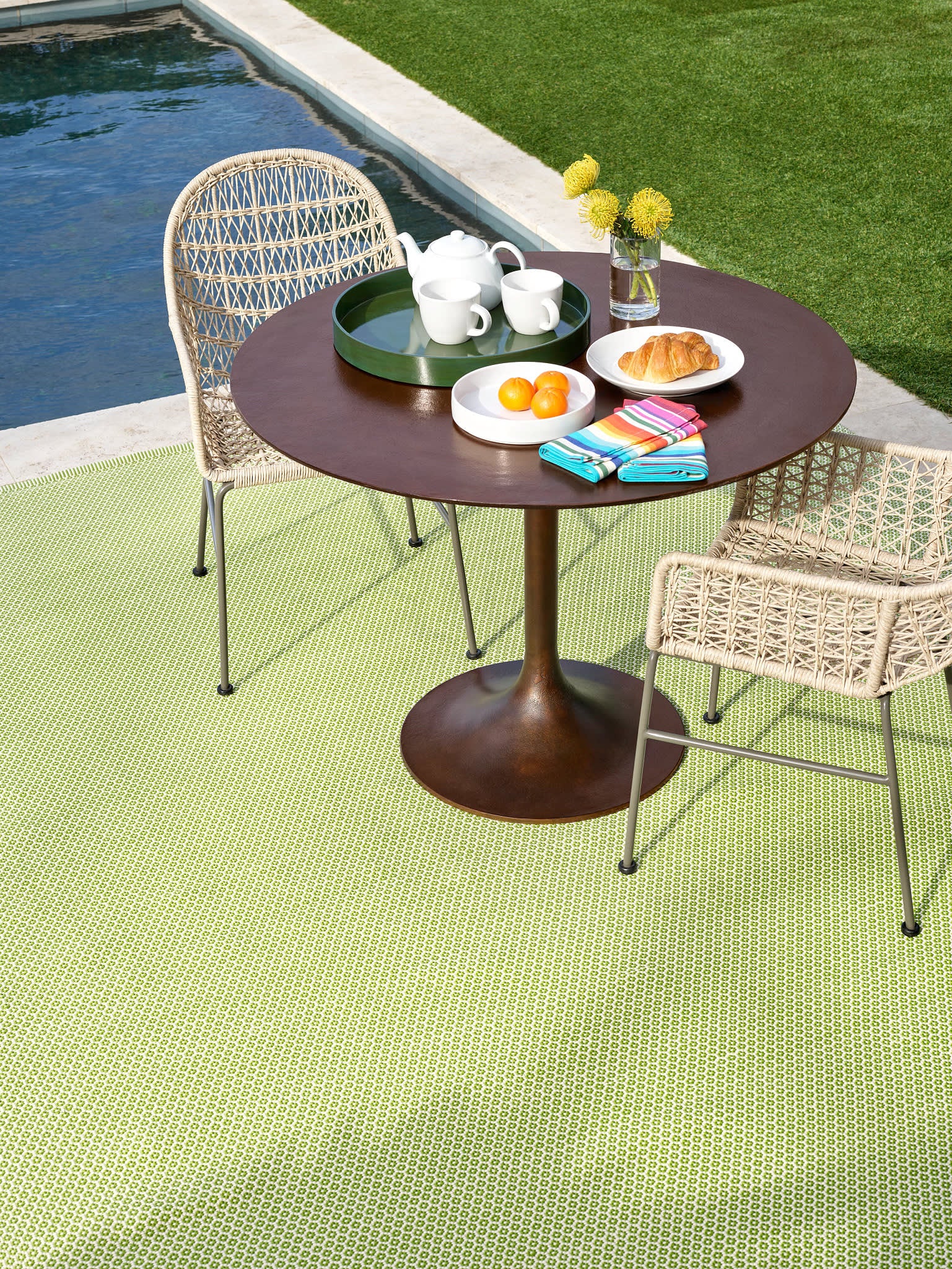 Finn Handwoven Indoor/Outdoor Rug | Sprout - Image 3