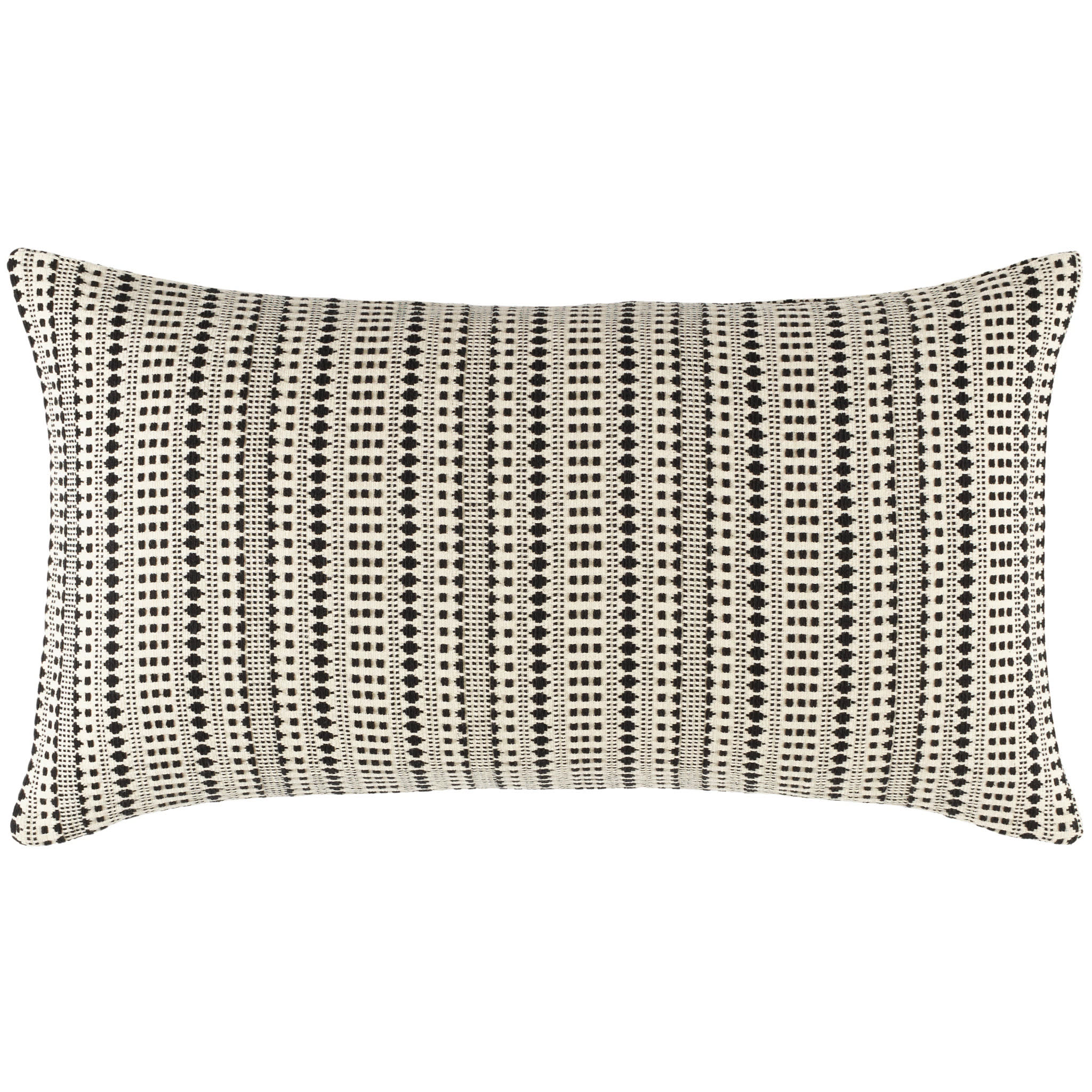 Fira Jacquard Coverlet Sham | Black - Image 4