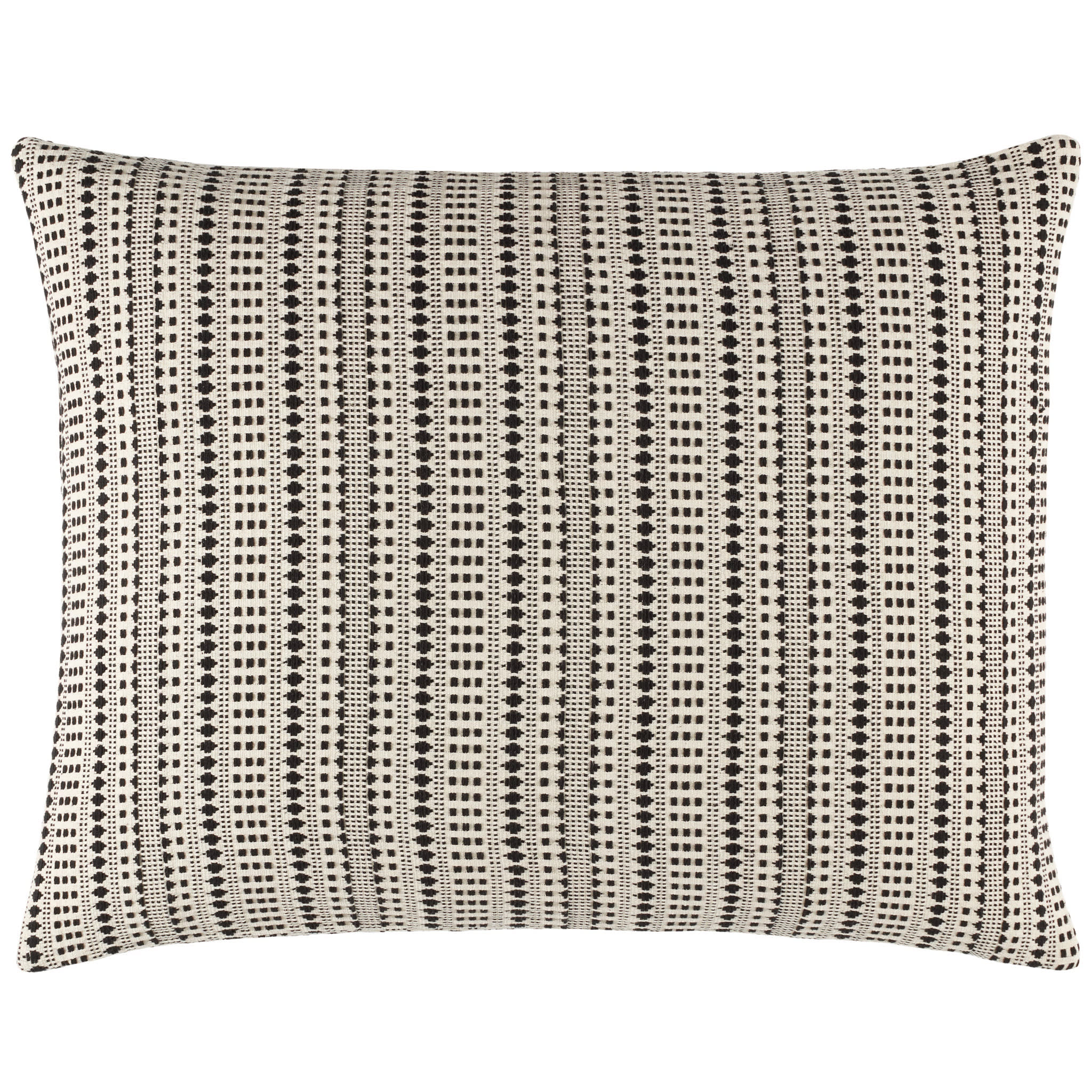 Fira Jacquard Coverlet Sham | Black - Image 5