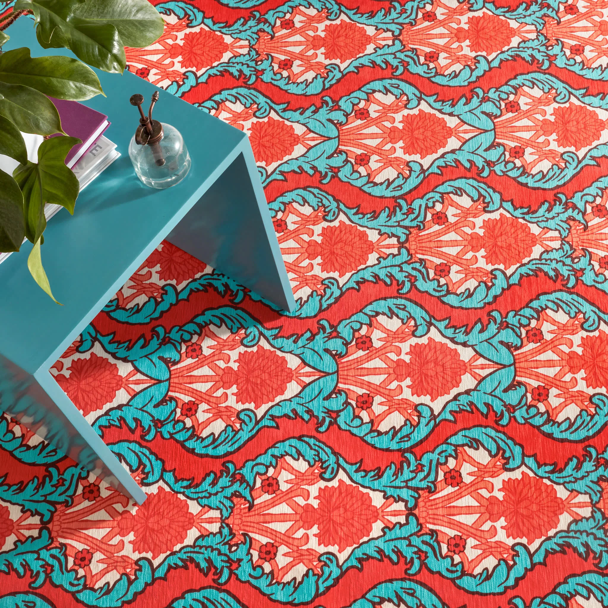 Firenze Machine Washable Rug | Multi - Image 3