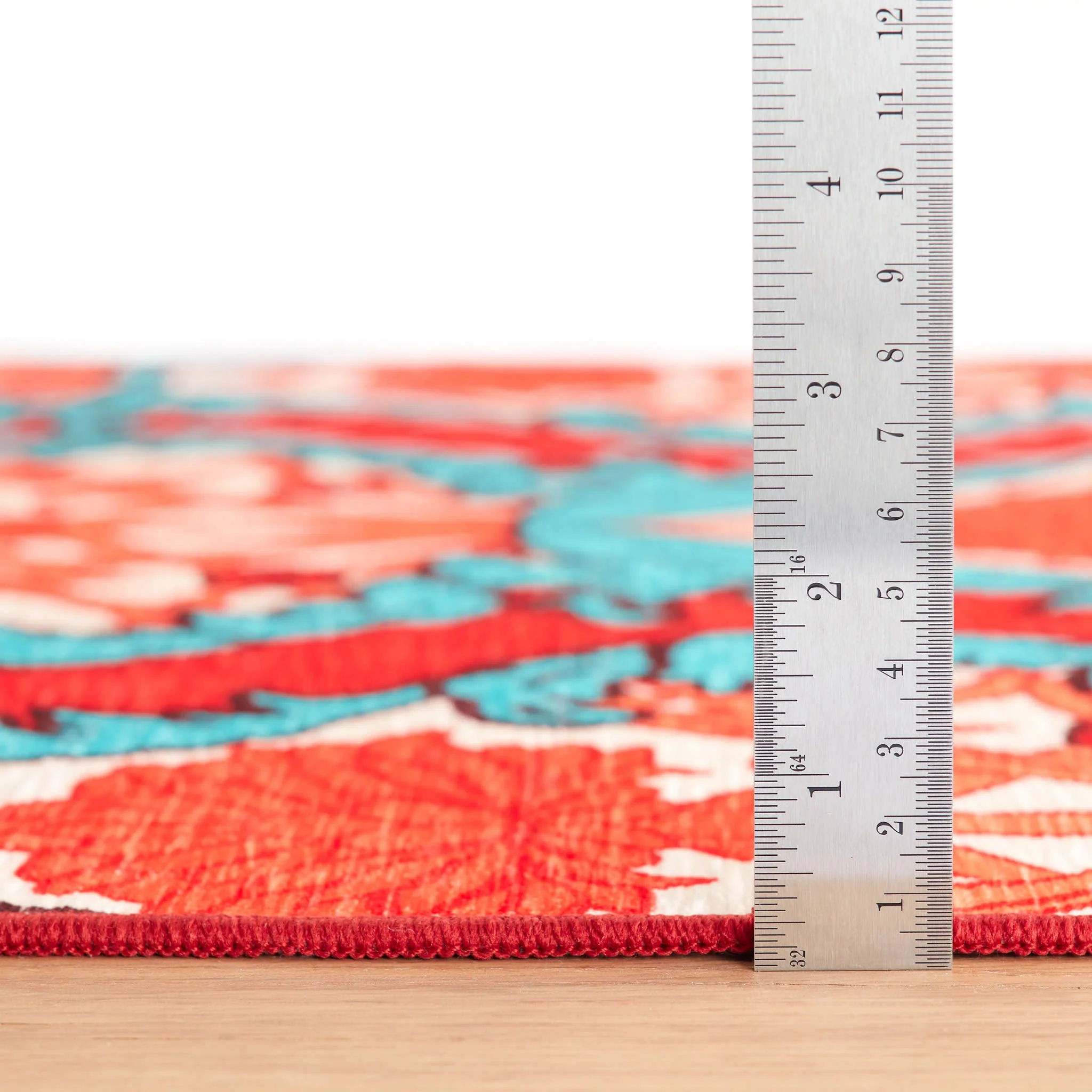 Firenze Machine Washable Rug | Multi - Image 4