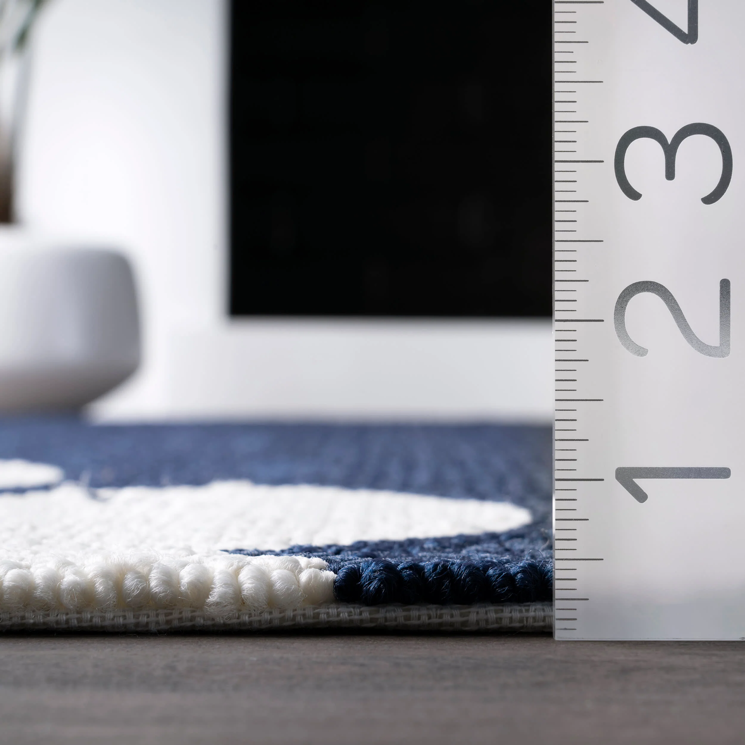 Fish Indoor/Outdoor Rug | Navy - Image 5