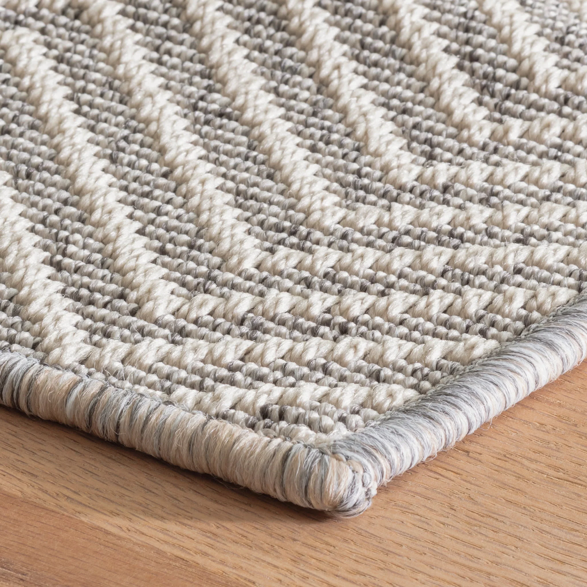 Fleetwood Indoor/Outdoor Custom Rug | Grey - Image 3