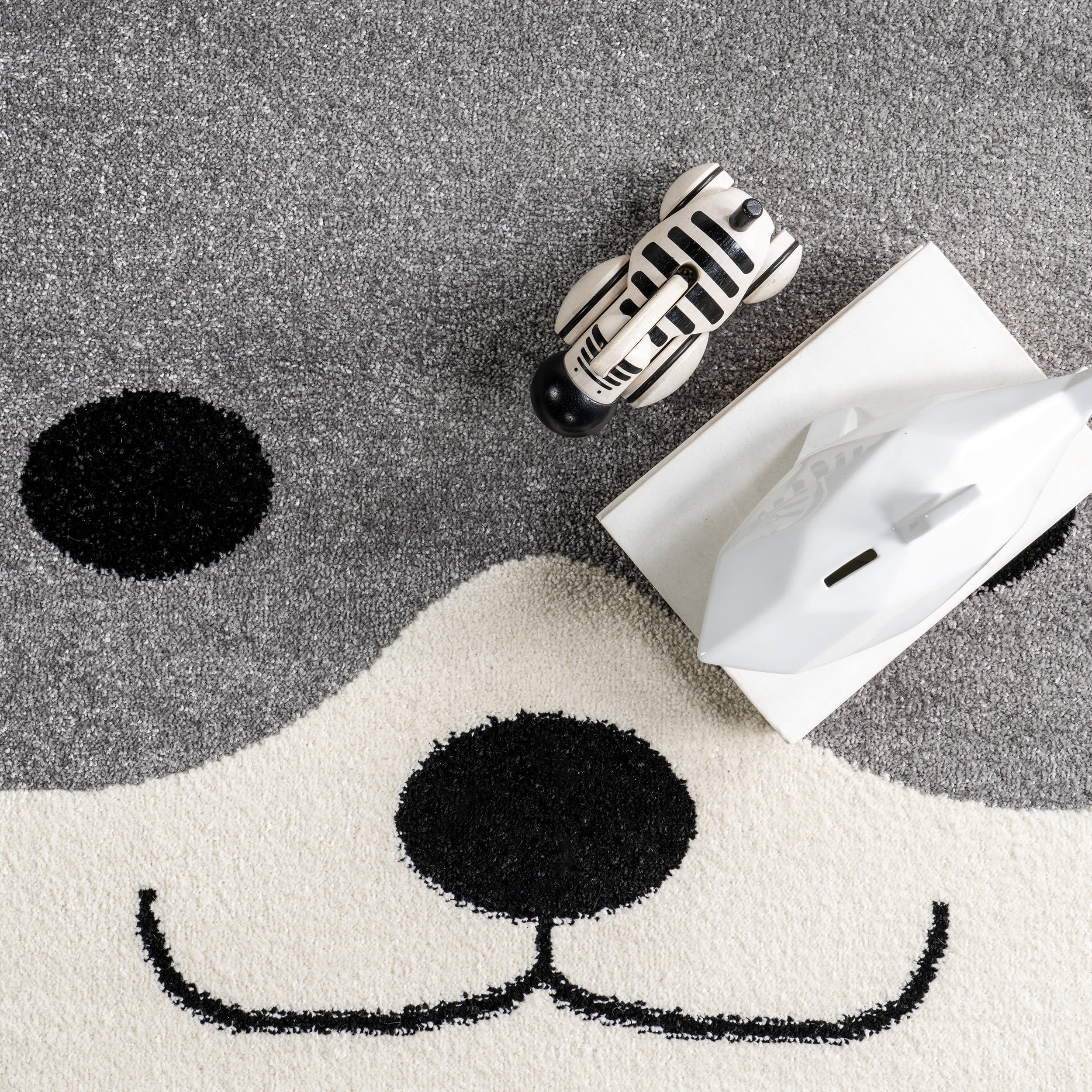 Flor Kids Puppy Rug | Grey - Image 7