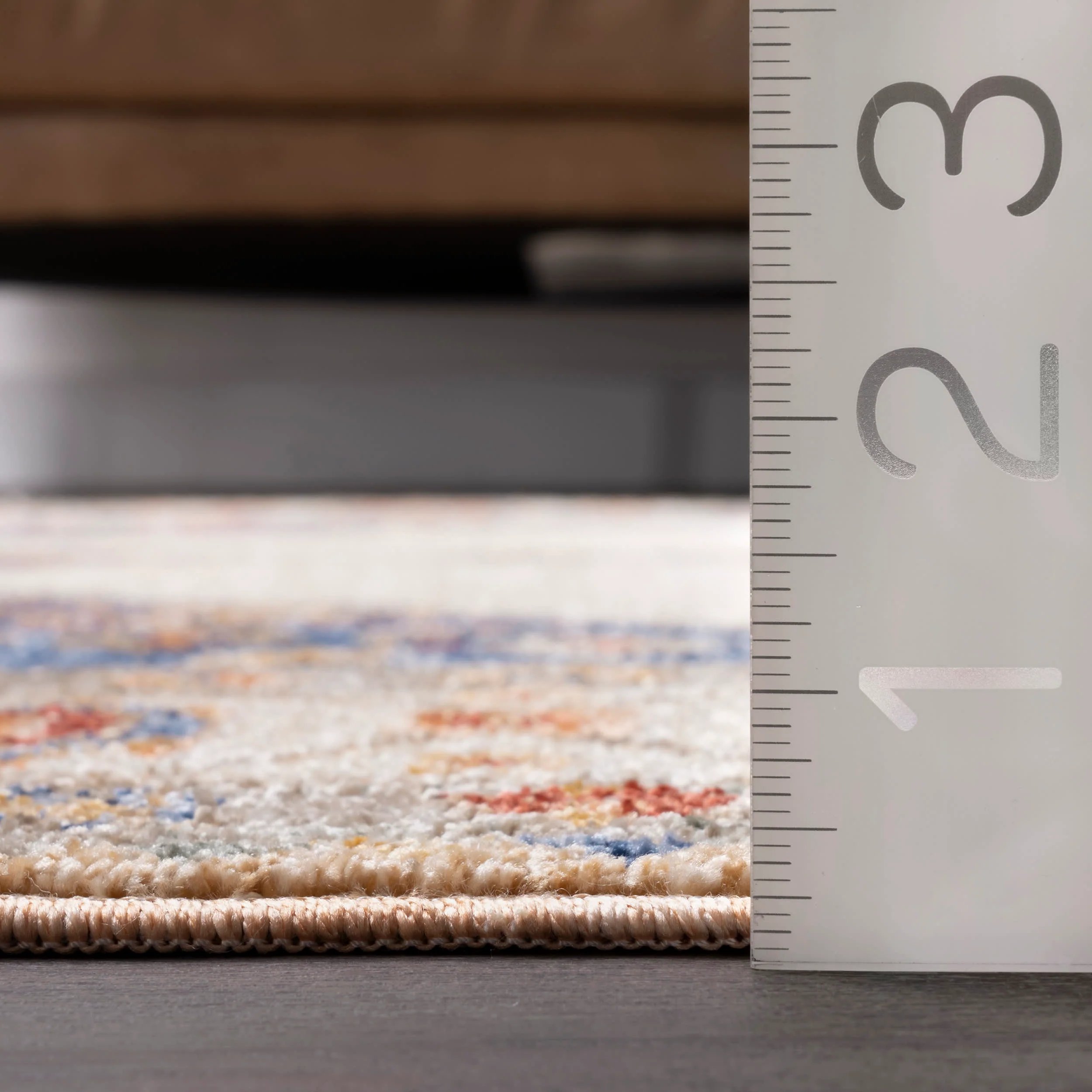 Floral Cardinal Medallion Rug | Ivory - Image 5