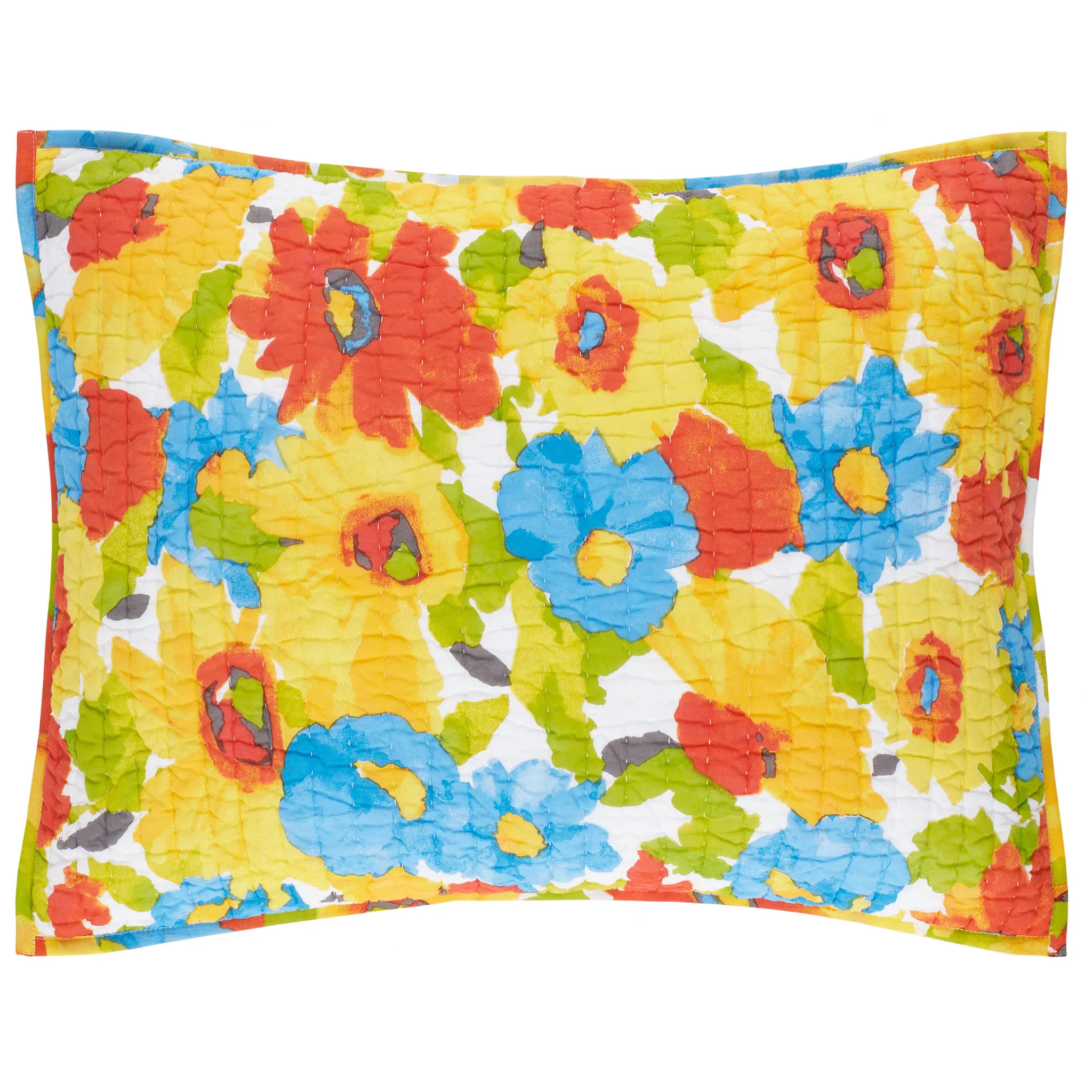 Floral Explosion Quilted Sham | Multi - Image 4