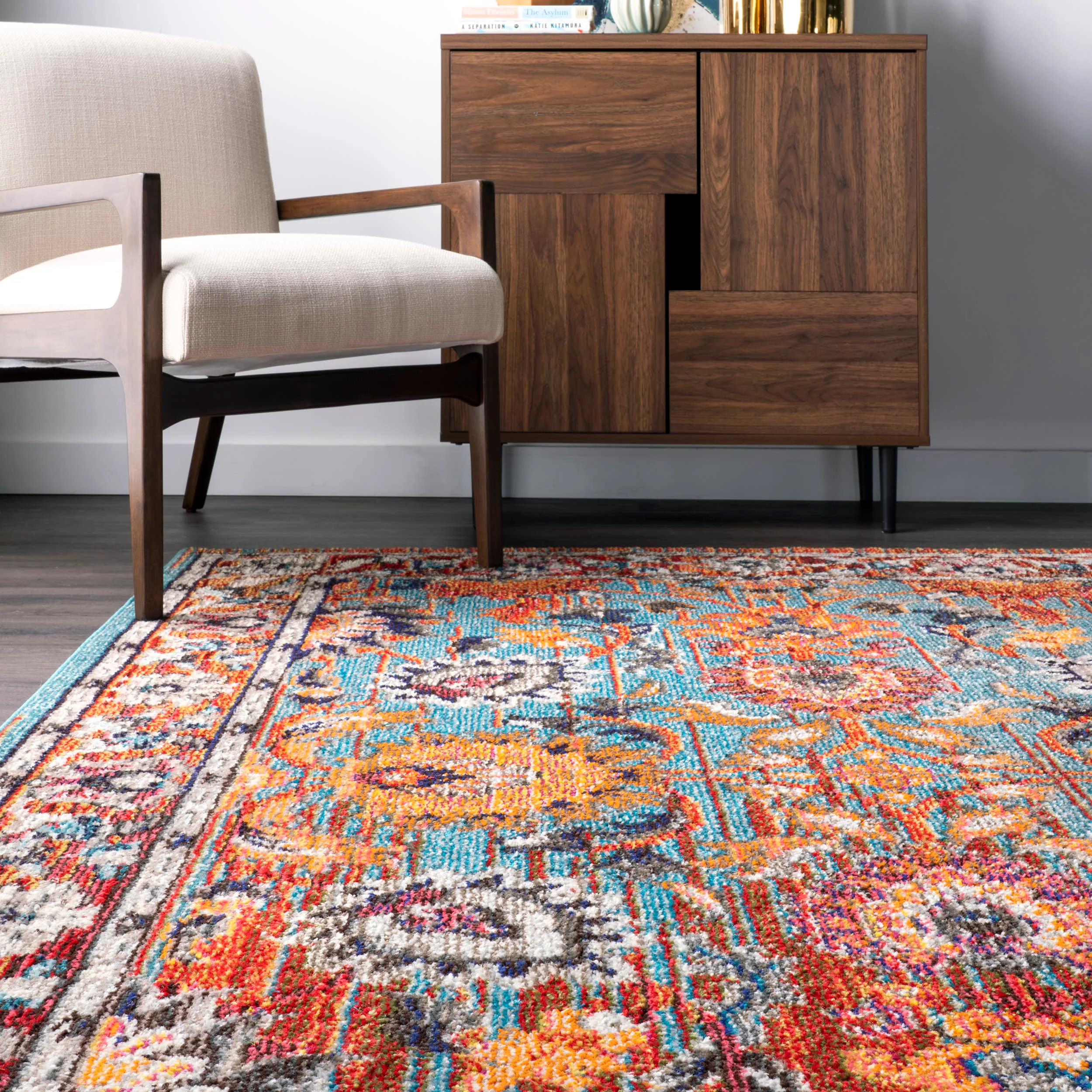 Floral Glory Rug | Multicolor - Image 3
