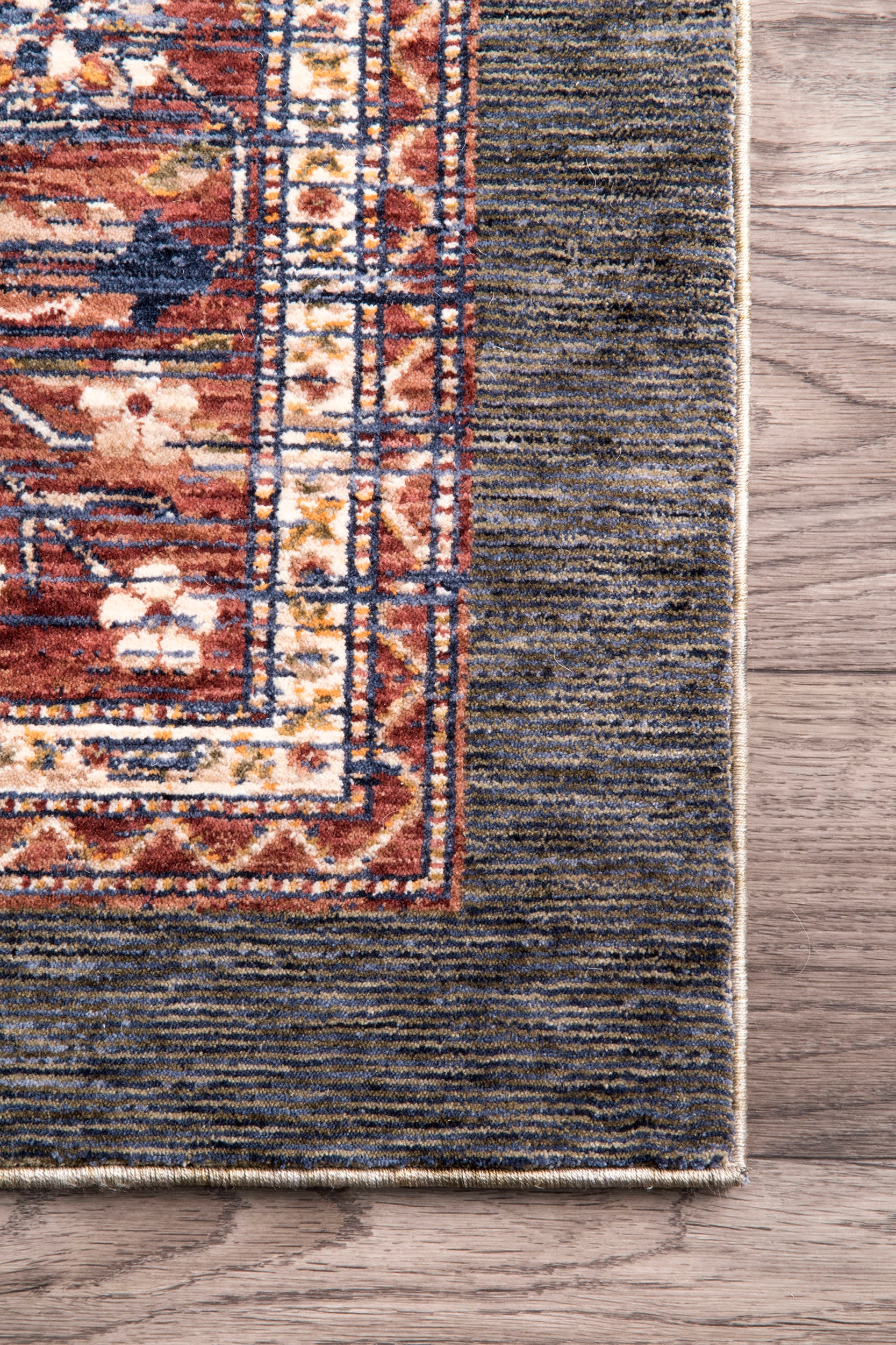Floral Leisure Rug | Rust - Image 3