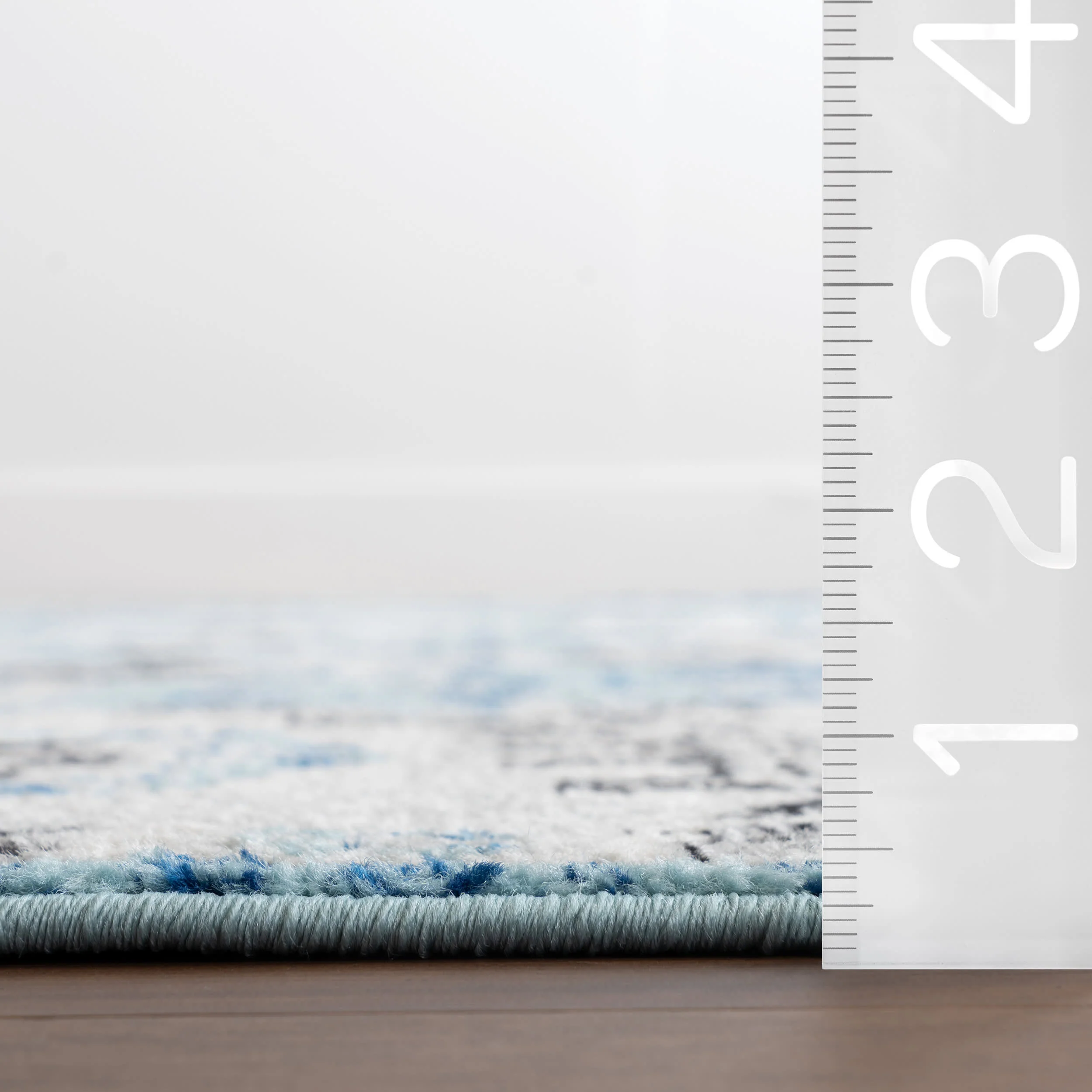 Floral Medallion Rug | Aqua - Image 6