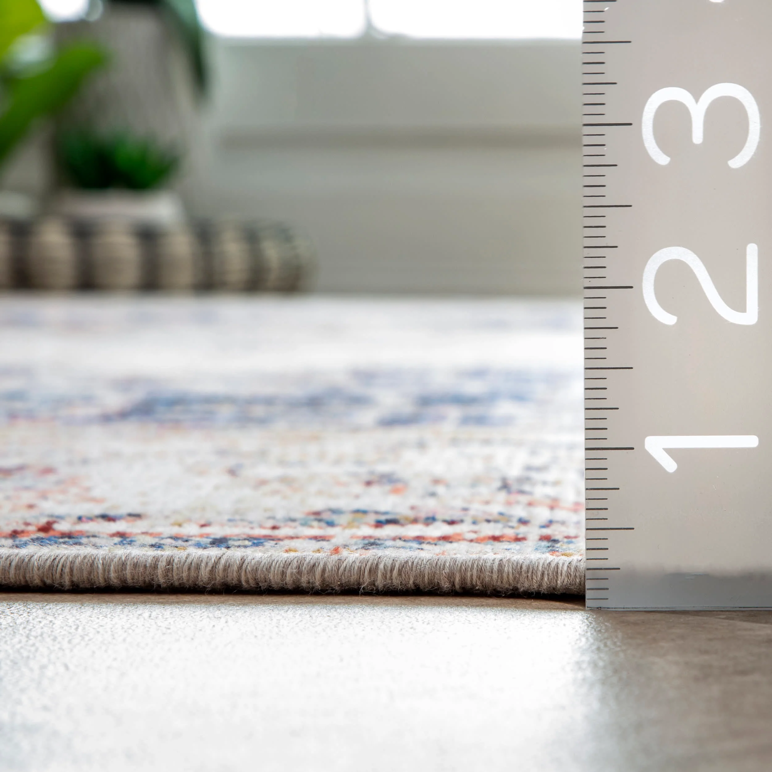 Floral Medallion Rug | Multicolor - Image 5