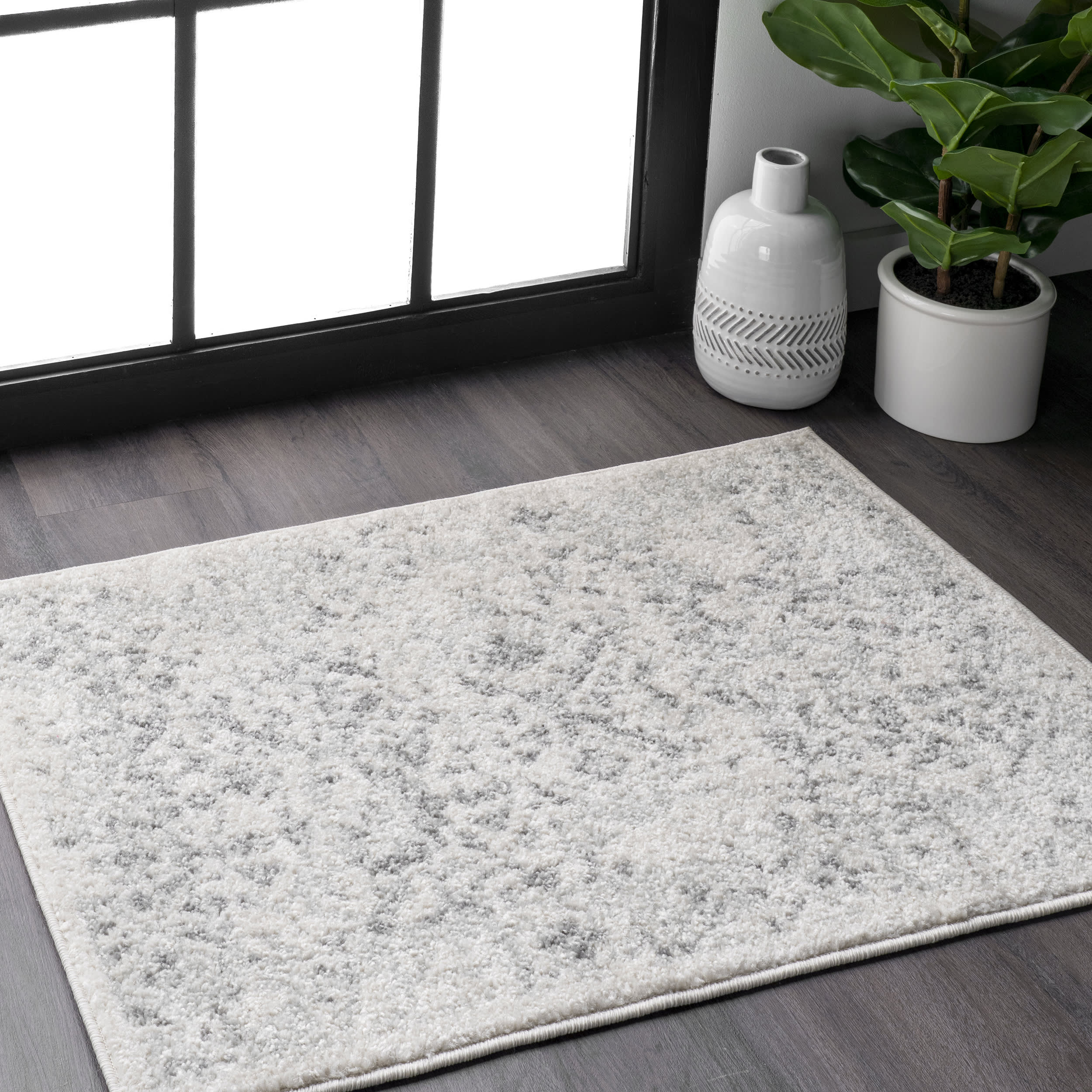 Floral Ornament Rug | Ivory - Image 10