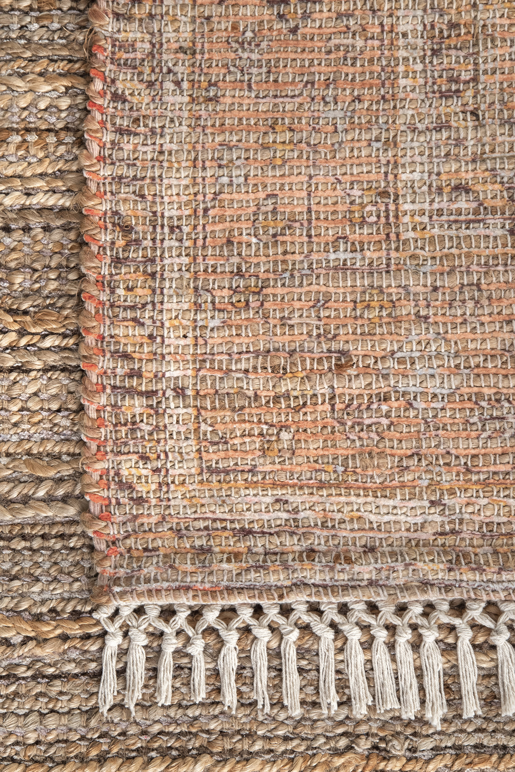 Floral Persian Tassel Rug | Multicolor - Image 3