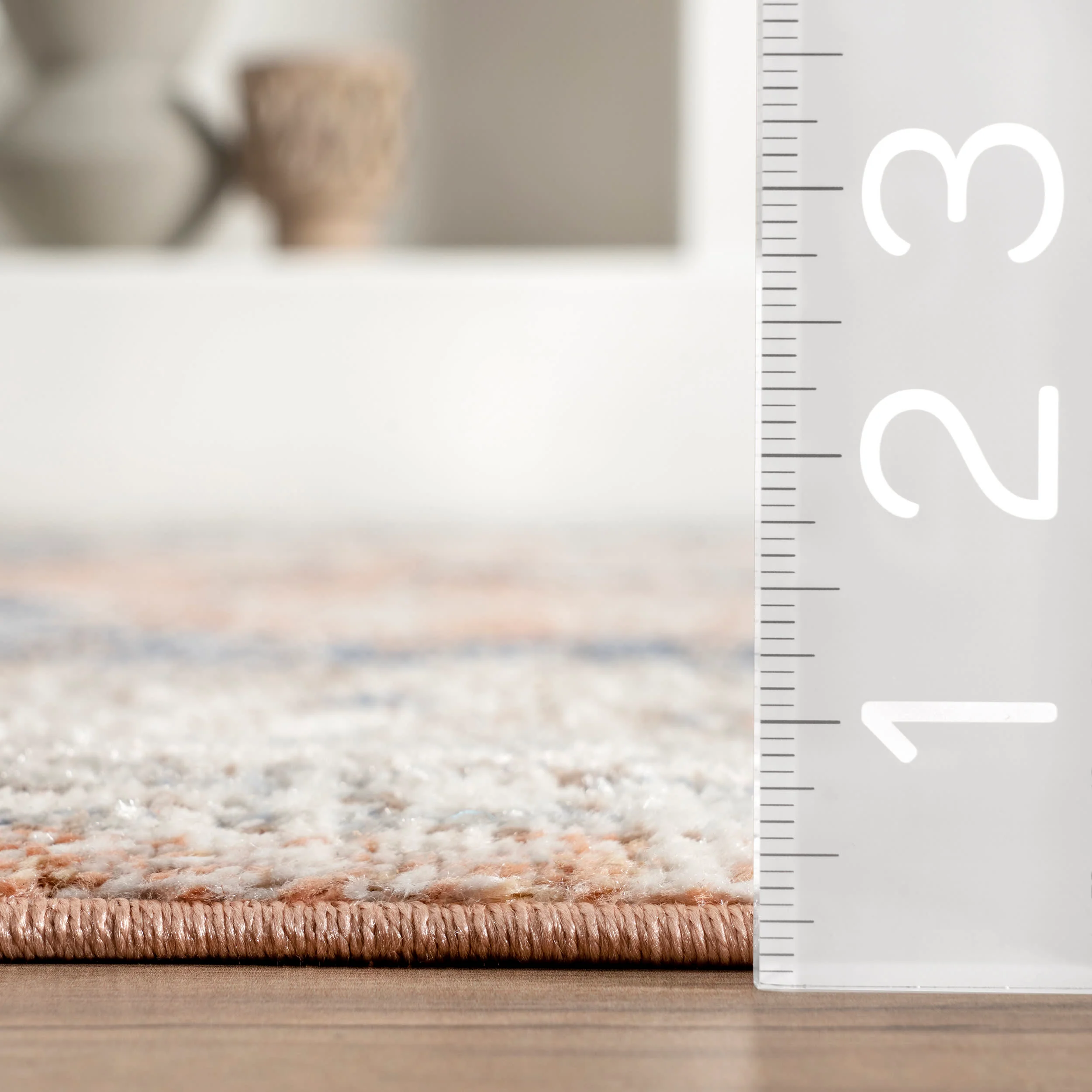 Florid Dreams Rug | Peach - Image 5