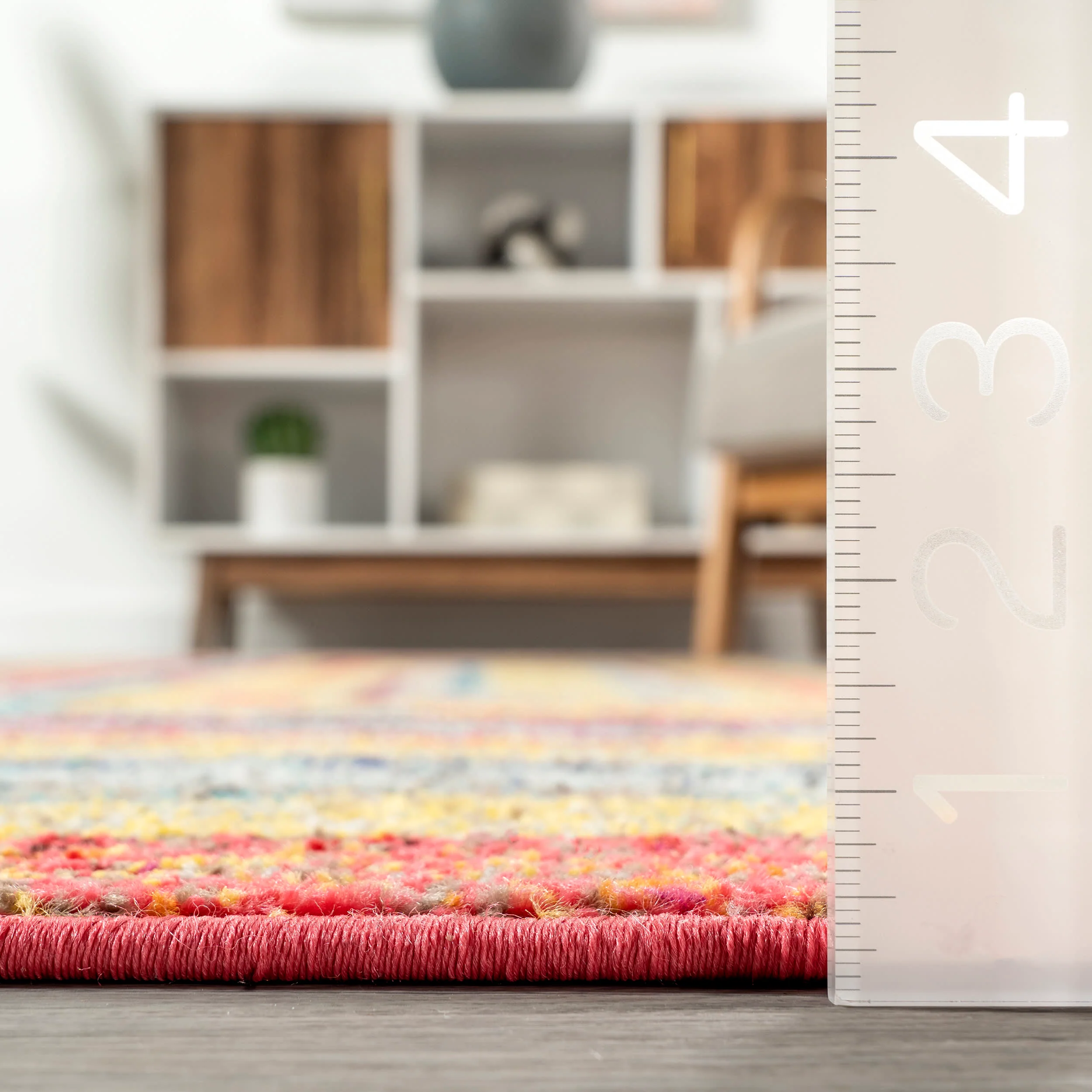 Florid Labyrinth Rug | Multicolor - Image 5