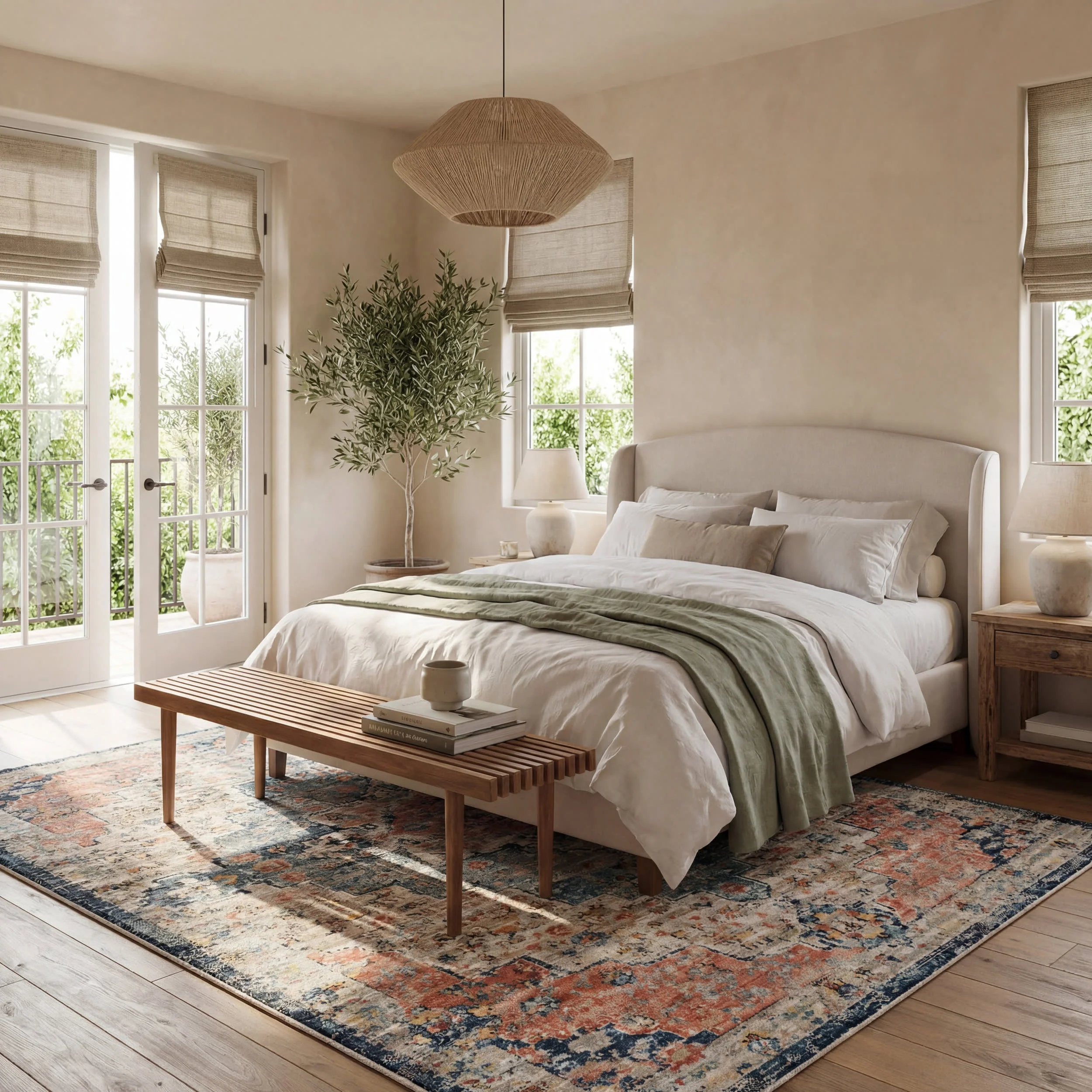 Flourishing Medallion Rug | Multicolor - Image 10