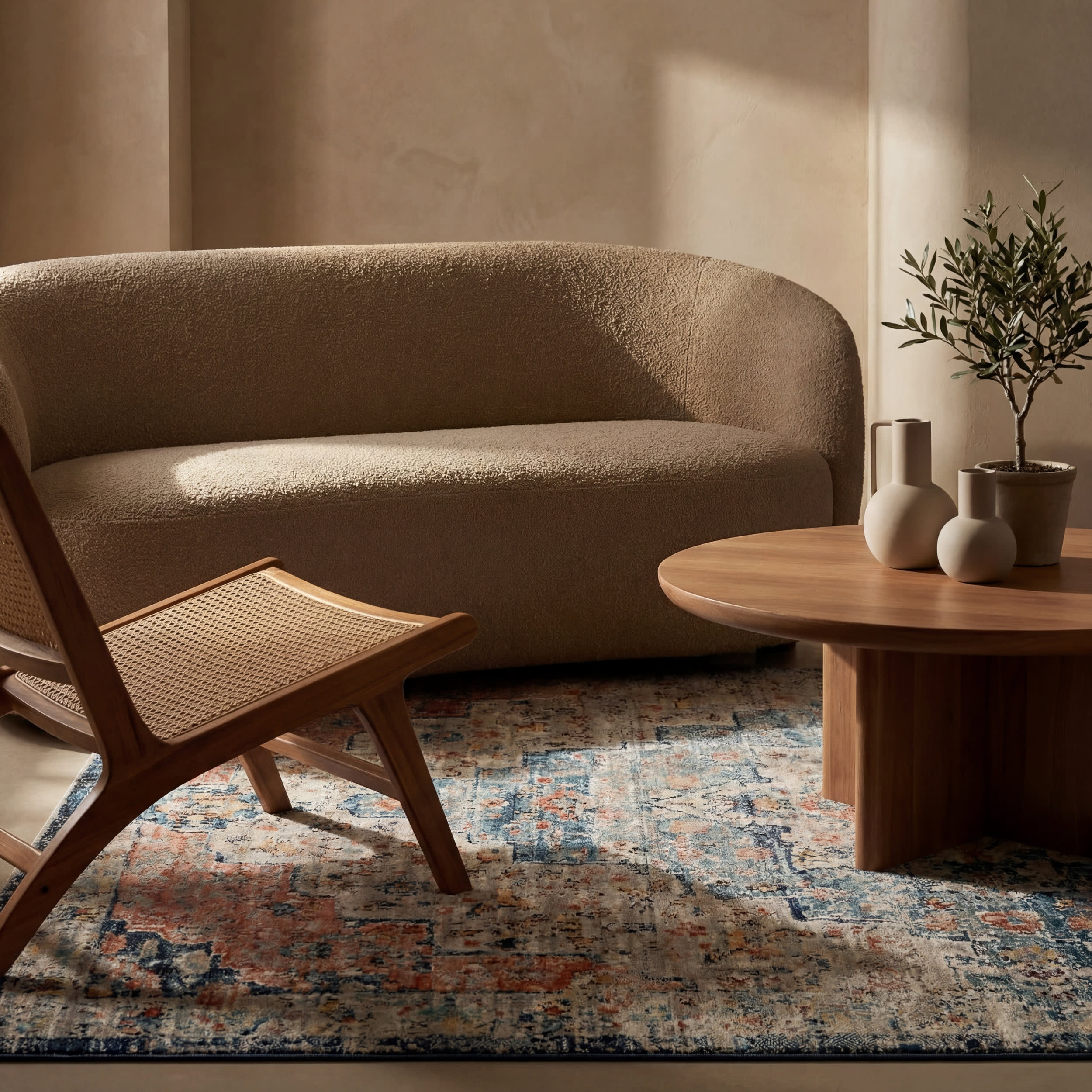 Flourishing Medallion Rug | Multicolor - Image 5