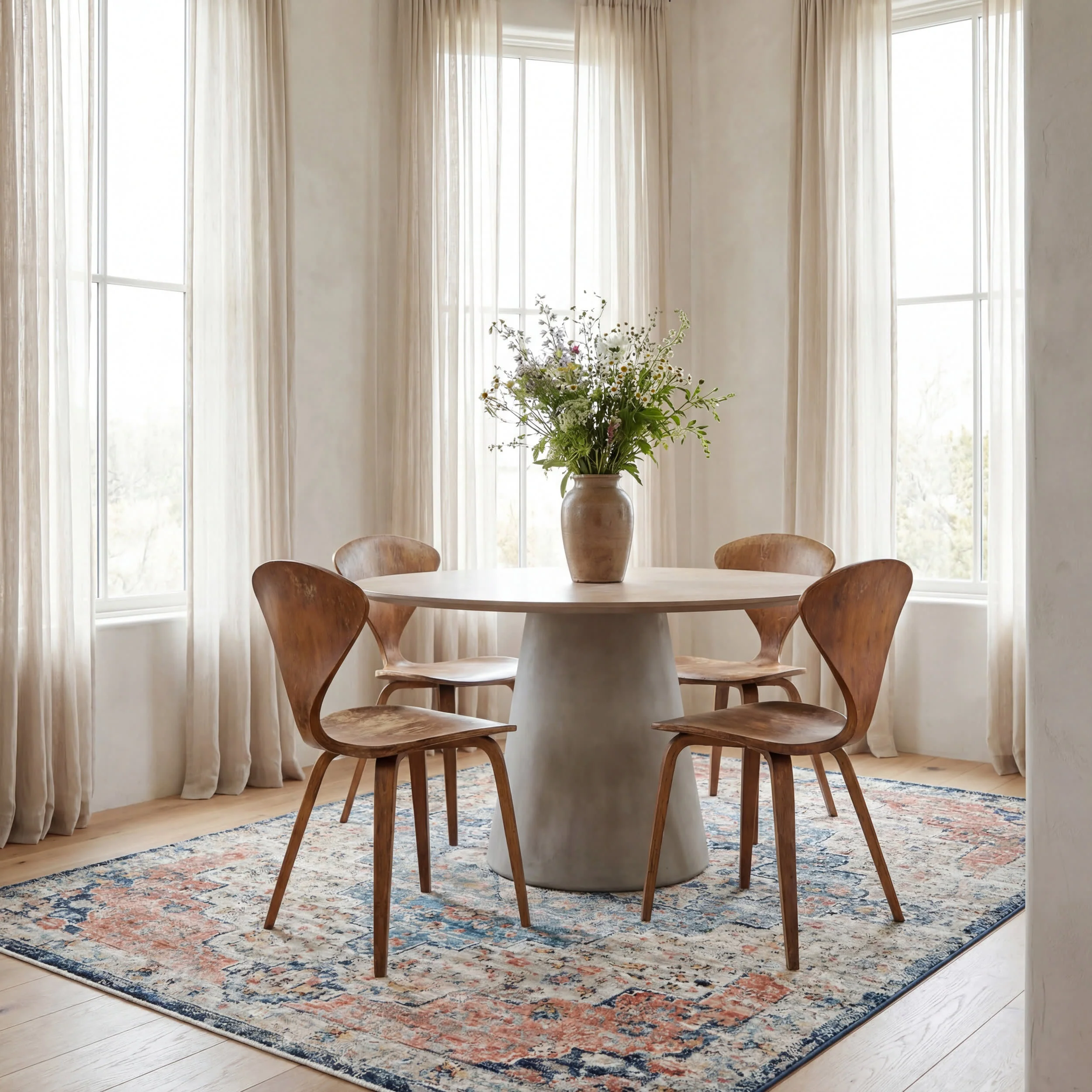Flourishing Medallion Rug | Multicolor - Image 7