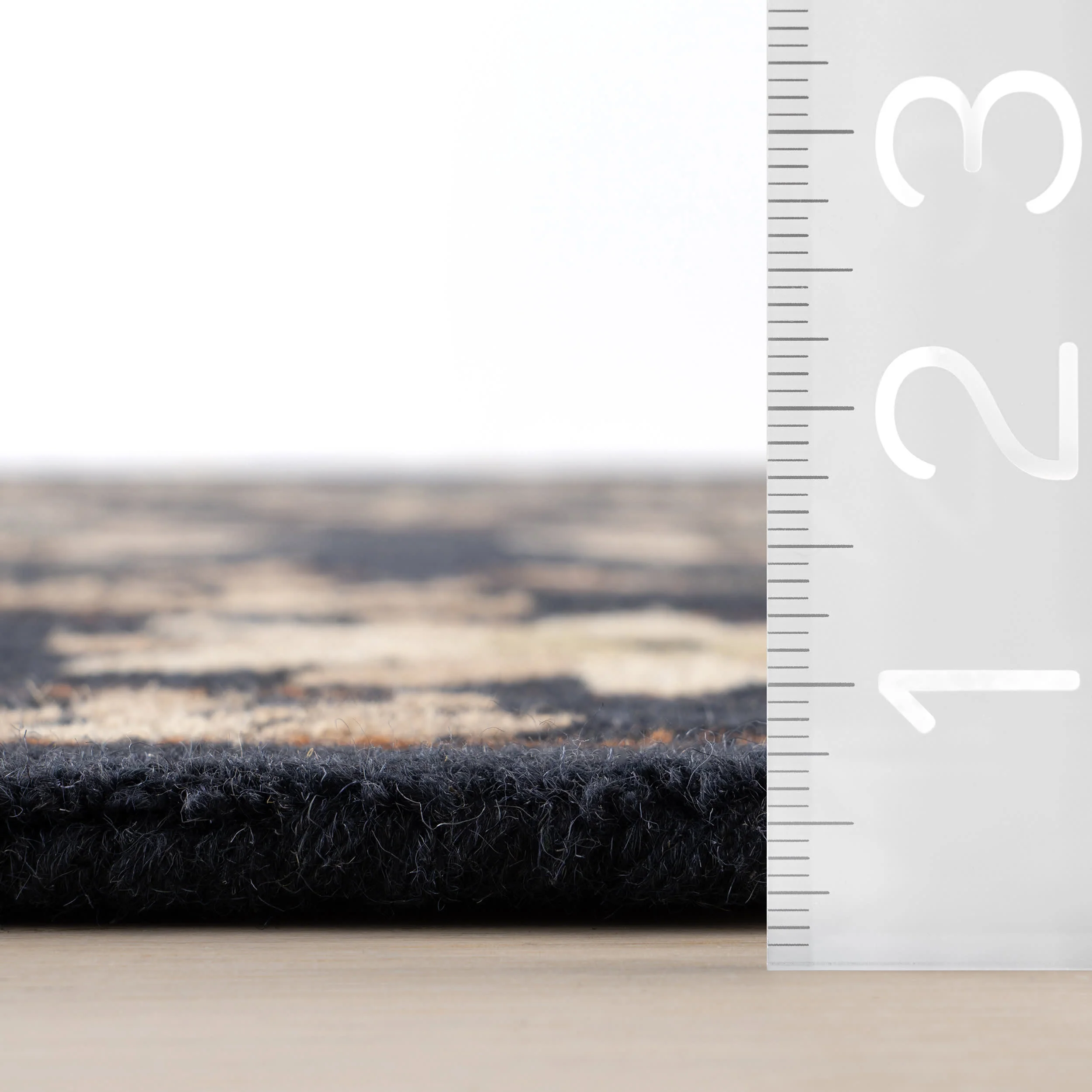 Folklore Wool Rug | Black - Image 5
