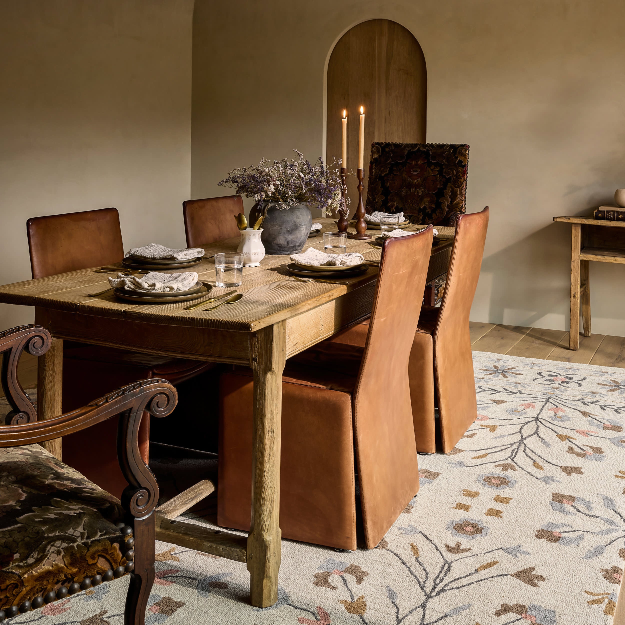 Folklore Wool Rug | Multicolor - Image 2