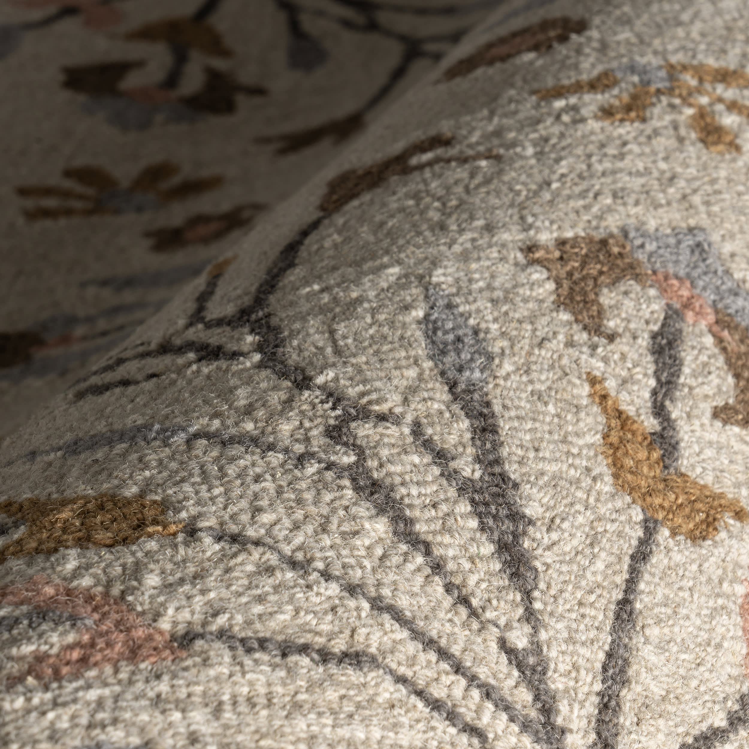 Folklore Wool Rug | Multicolor - Image 3
