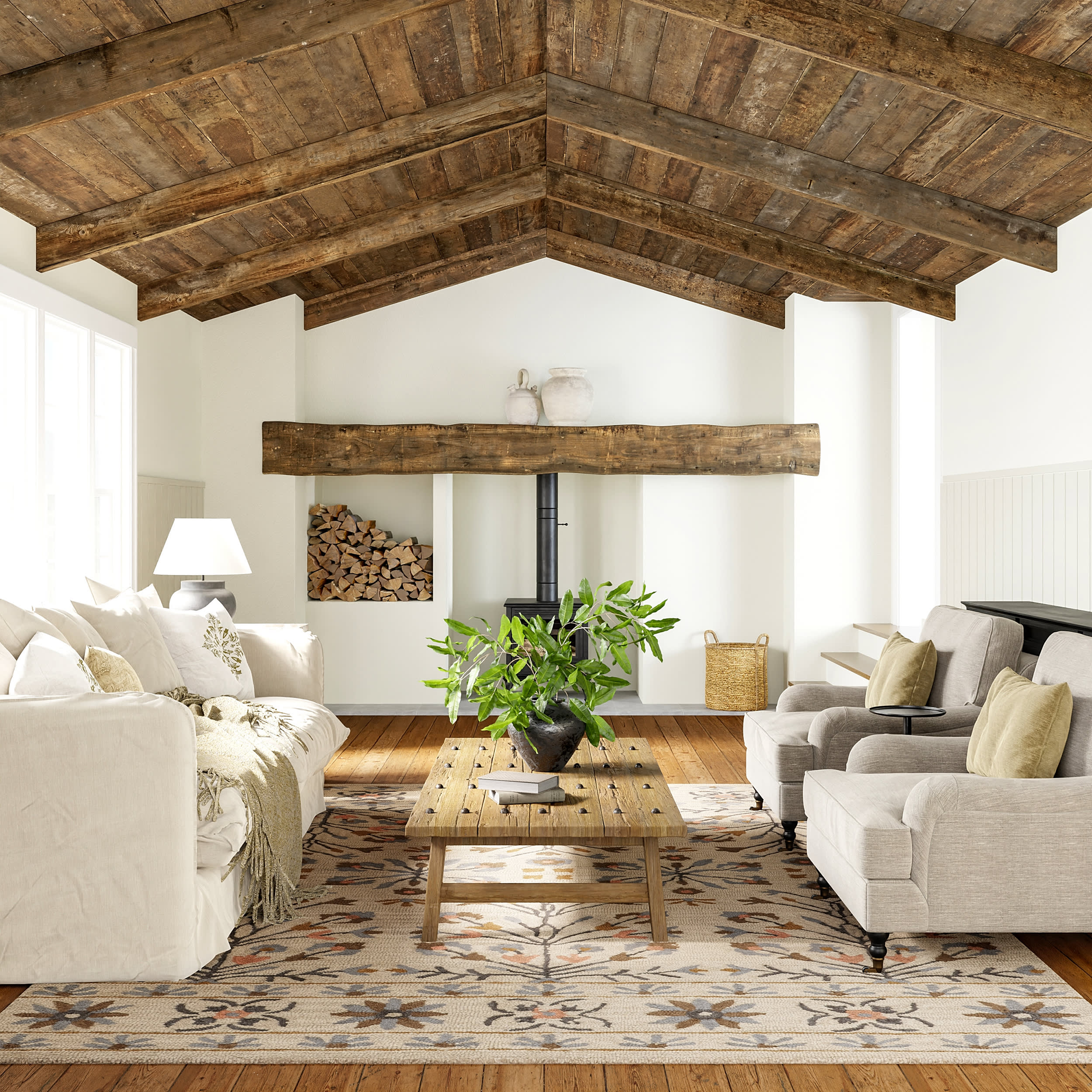 Folklore Wool Rug | Multicolor - Image 8